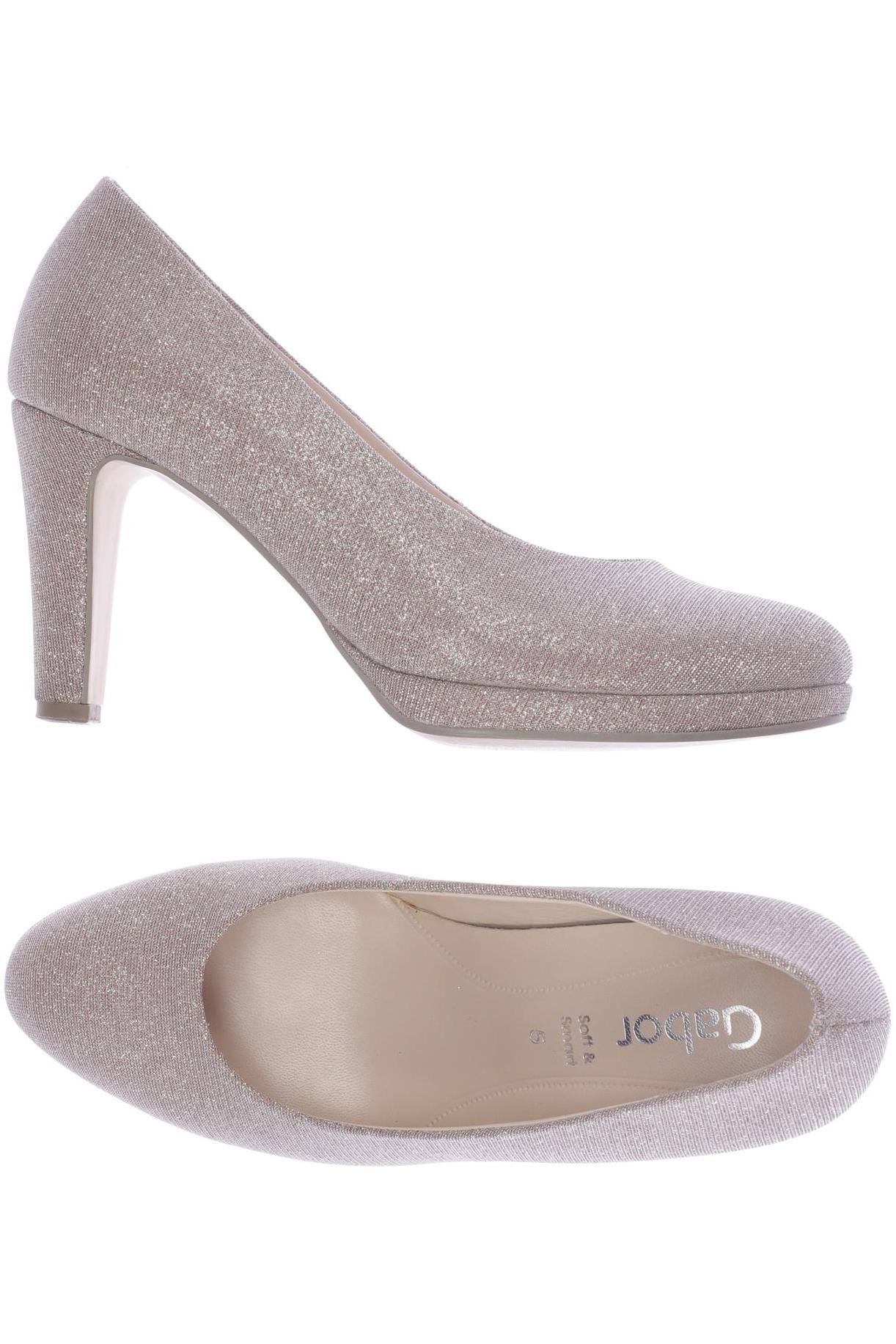 

Gabor Damen Pumps, beige, Gr. 5