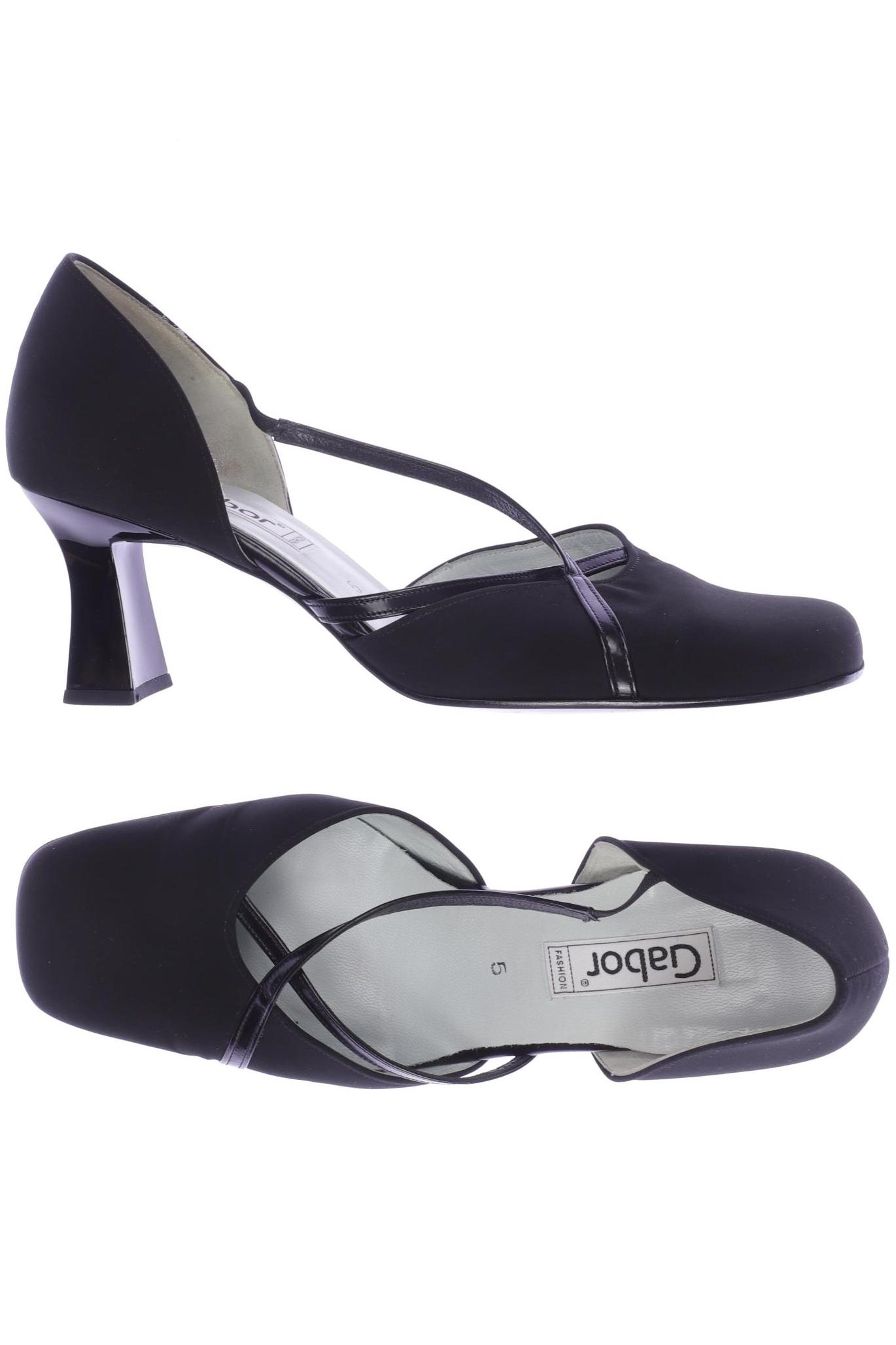 

Gabor Damen Pumps, schwarz, Gr. 5