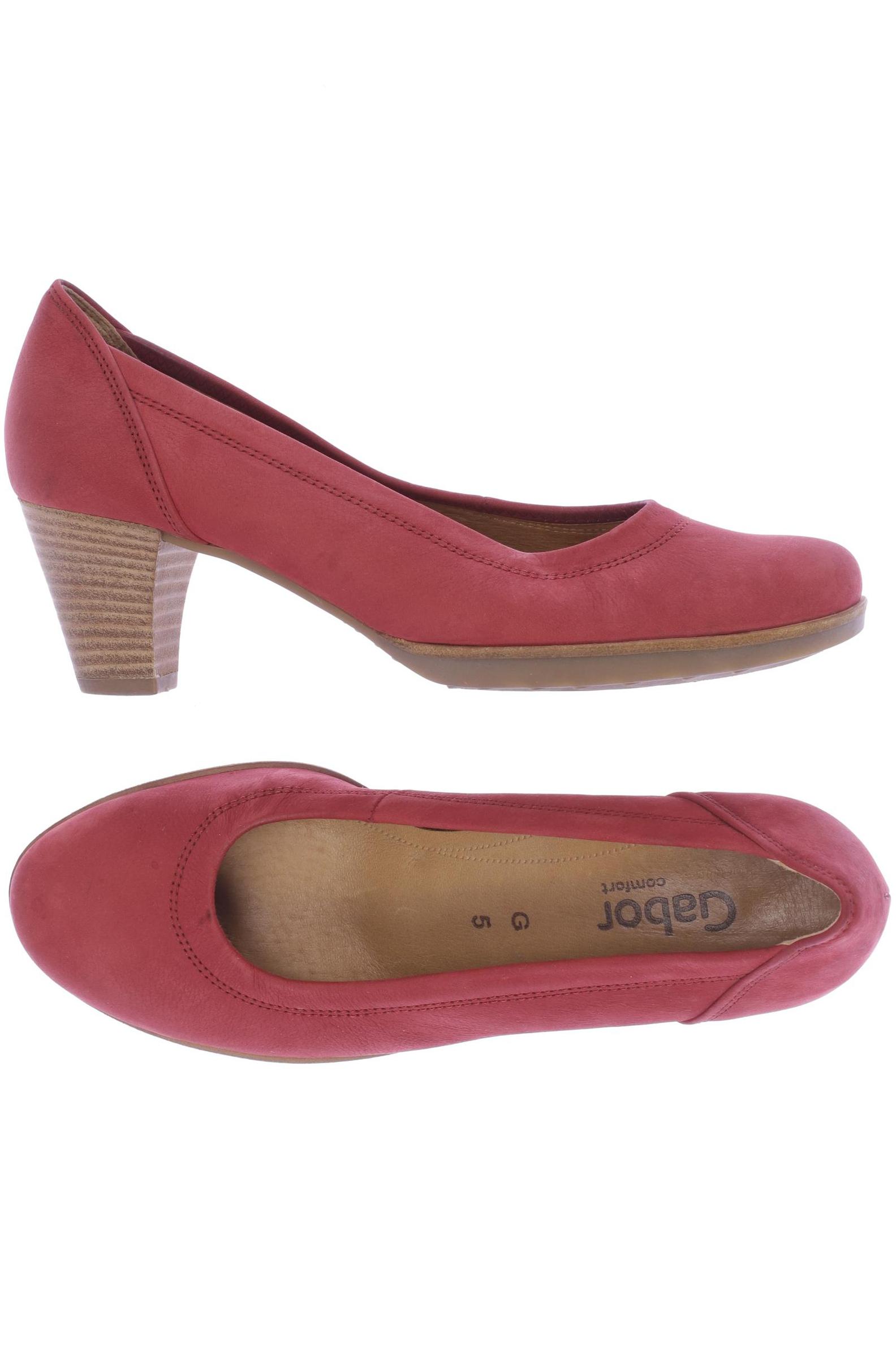 

Gabor Damen Pumps, rot, Gr. 5