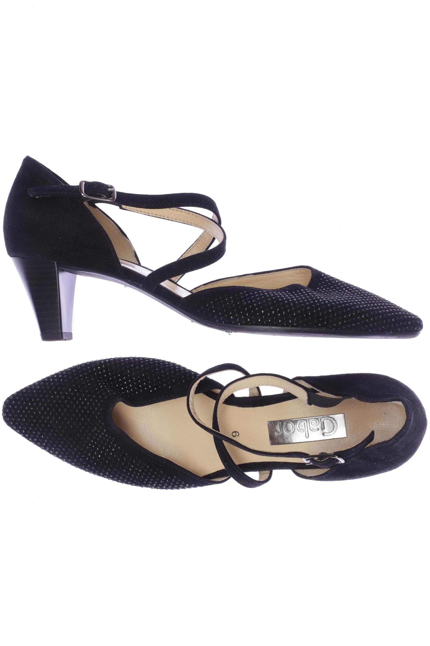 

Gabor Damen Pumps, schwarz, Gr. 6