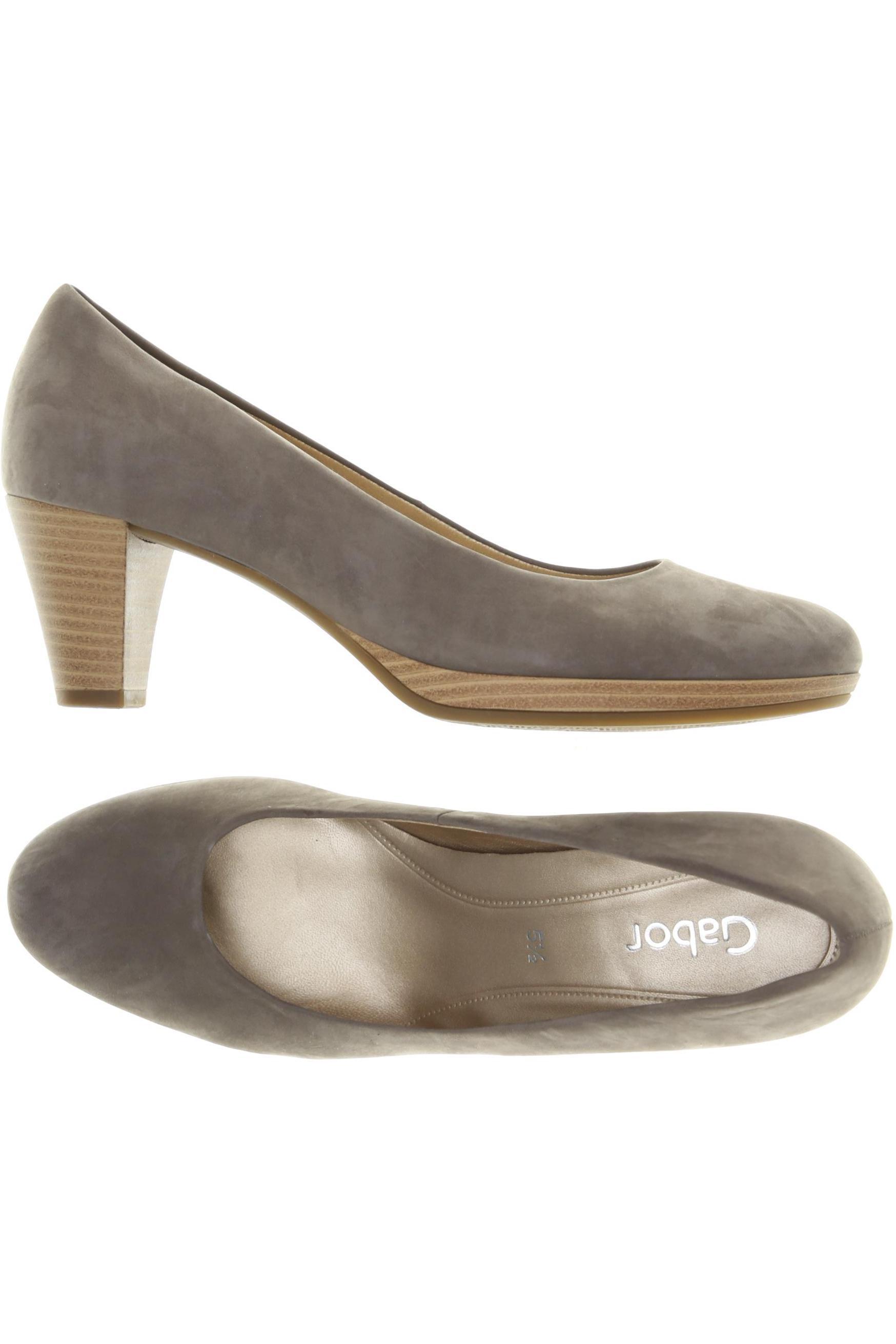 

Gabor Damen Pumps, grau, Gr. 5.5