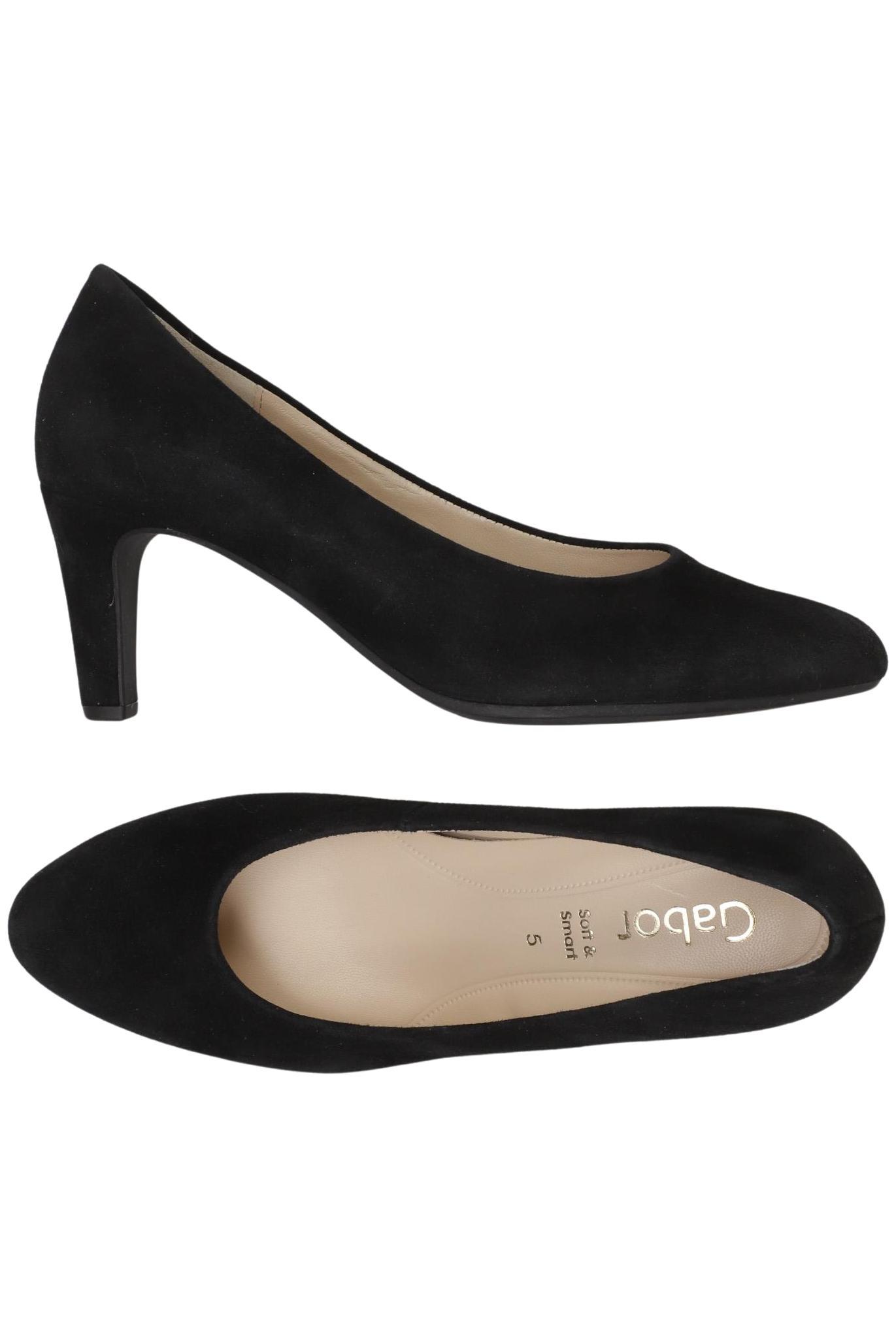 

Gabor Damen Pumps, schwarz, Gr. 5