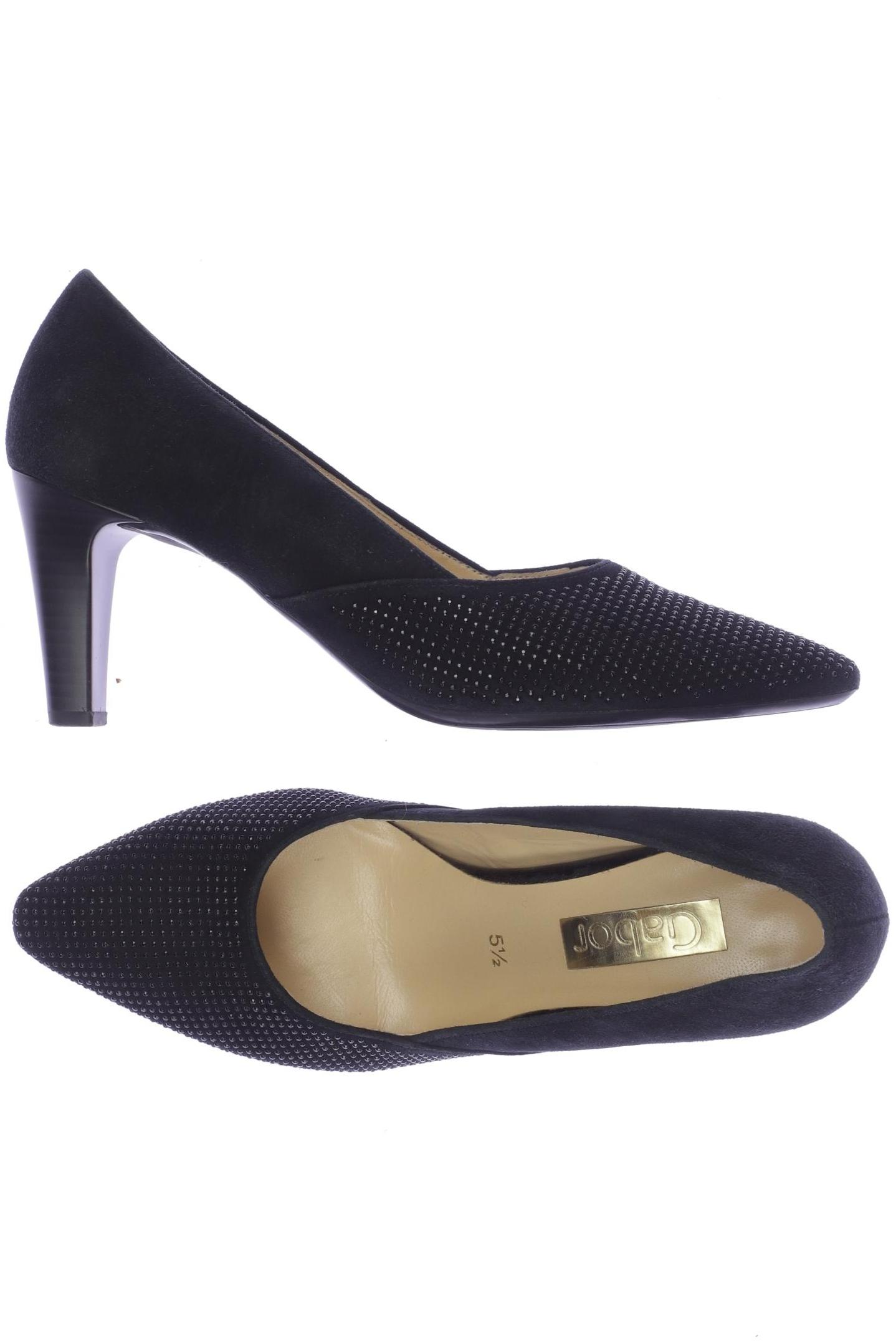 

Gabor Damen Pumps, schwarz, Gr. 5.5