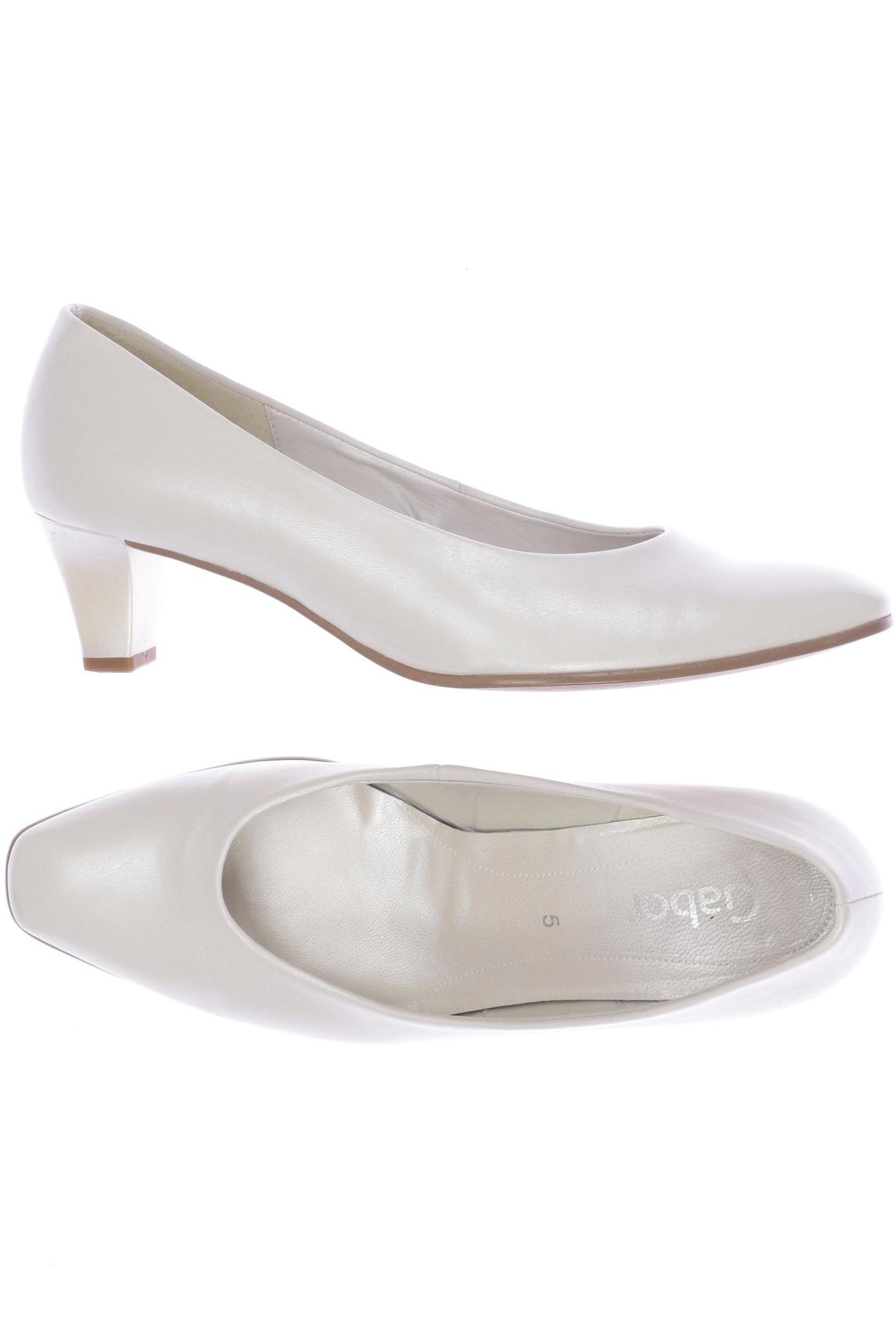 

Gabor Damen Pumps, cremeweiß, Gr. 5