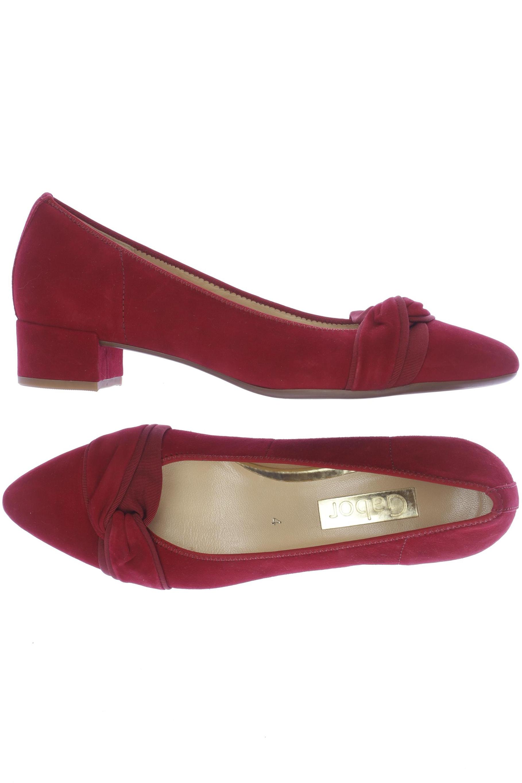 

Gabor Damen Pumps, rot, Gr. 4