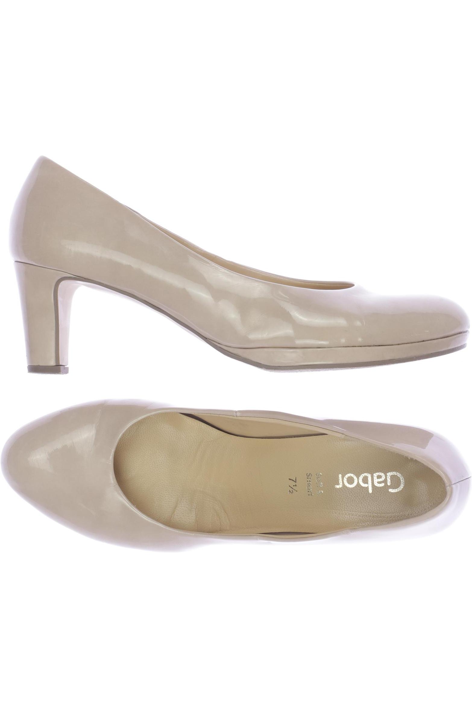 

Gabor Damen Pumps, beige, Gr. 7.5