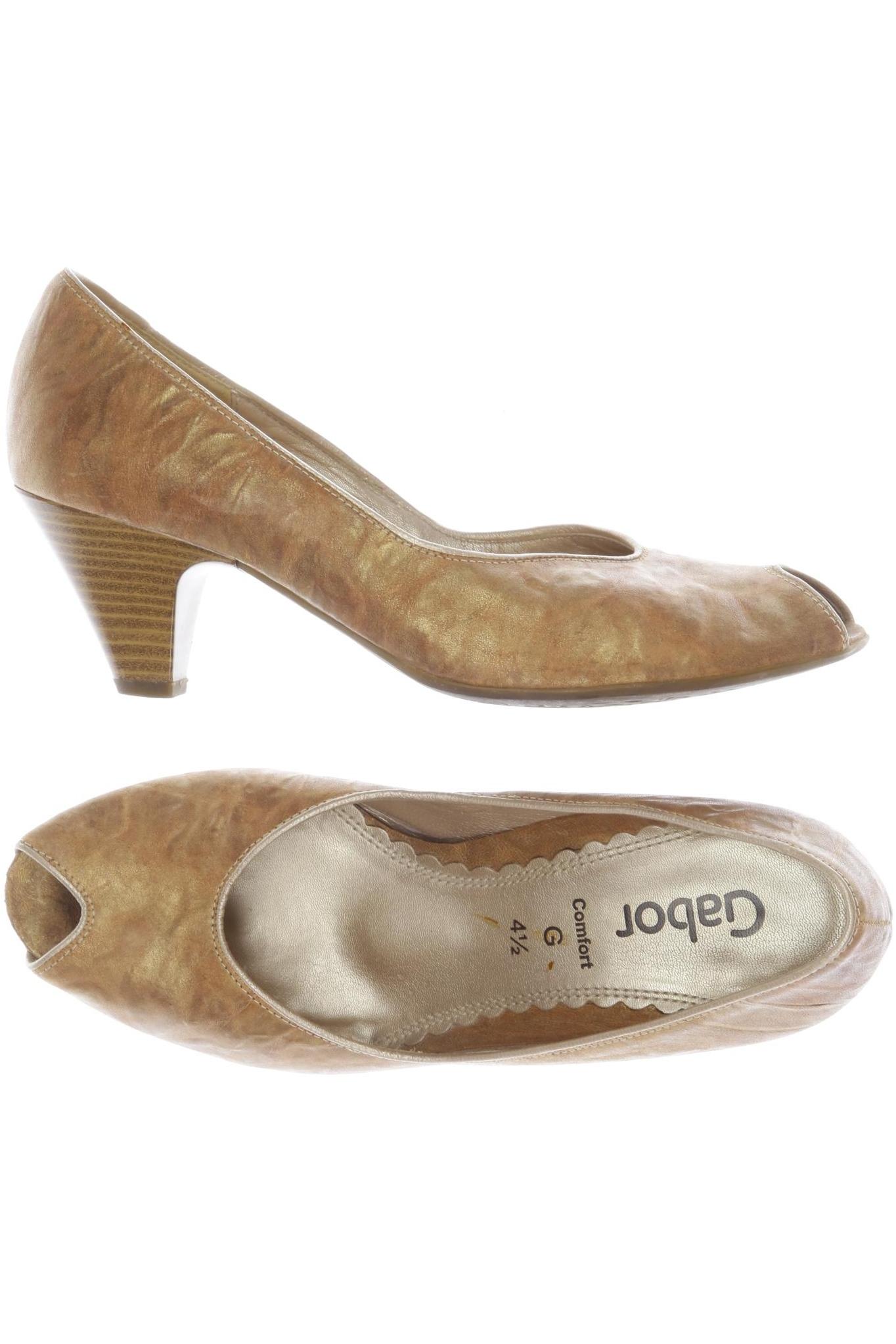 

Gabor Damen Pumps, beige, Gr. 4.5