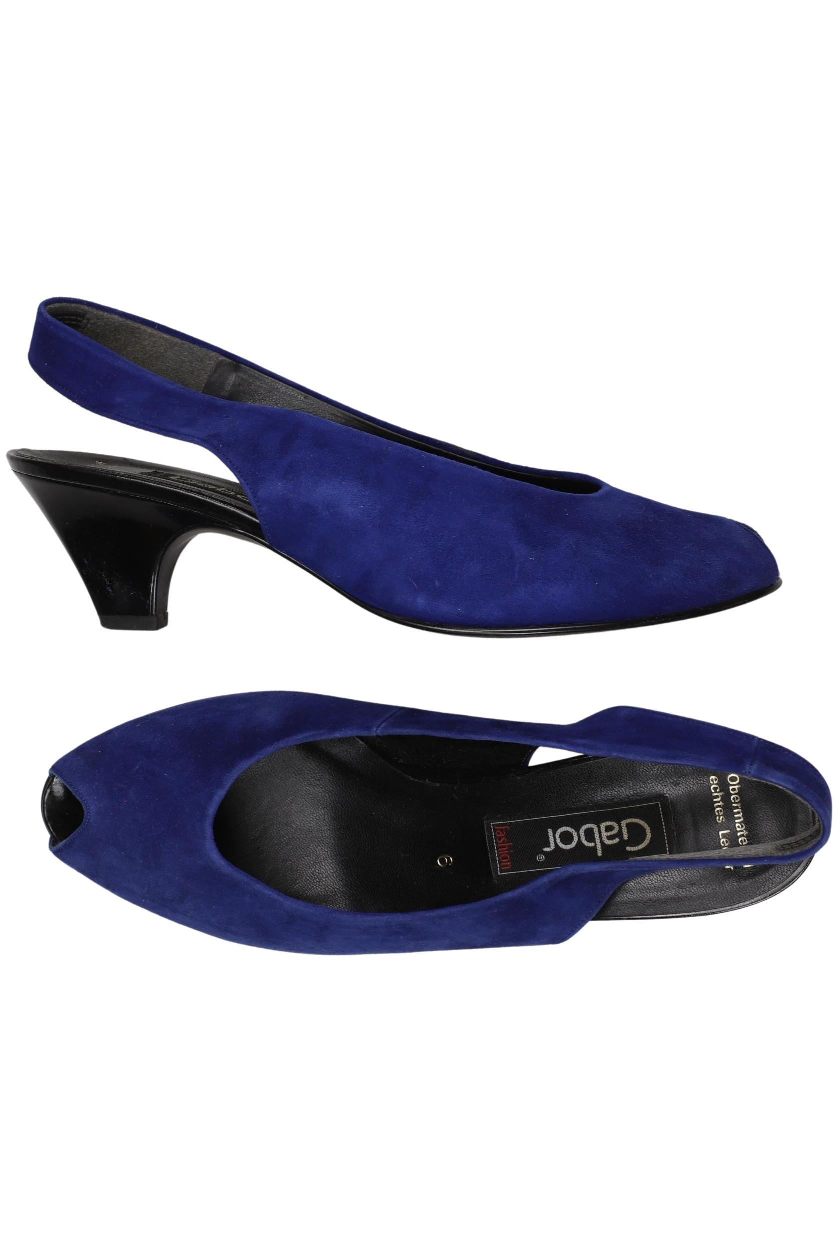 

Gabor Damen Pumps, blau, Gr. 6