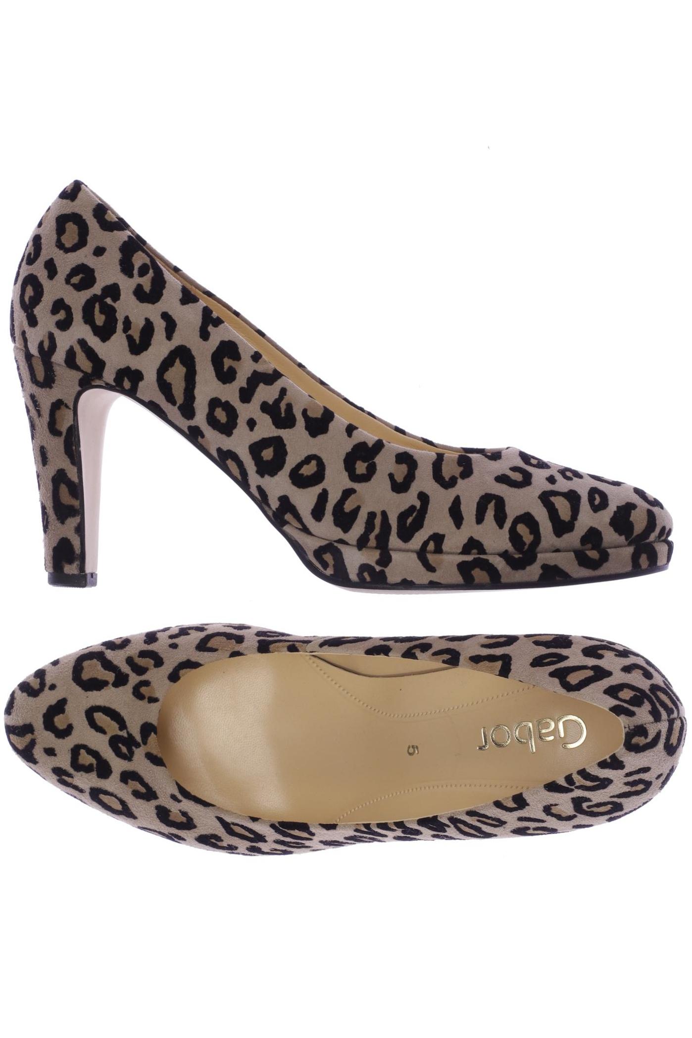 

Gabor Damen Pumps, beige, Gr. 5