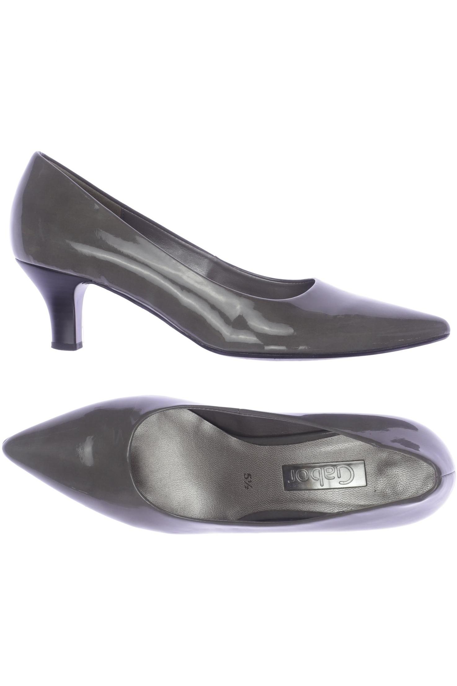 

Gabor Damen Pumps, grau, Gr. 5.5