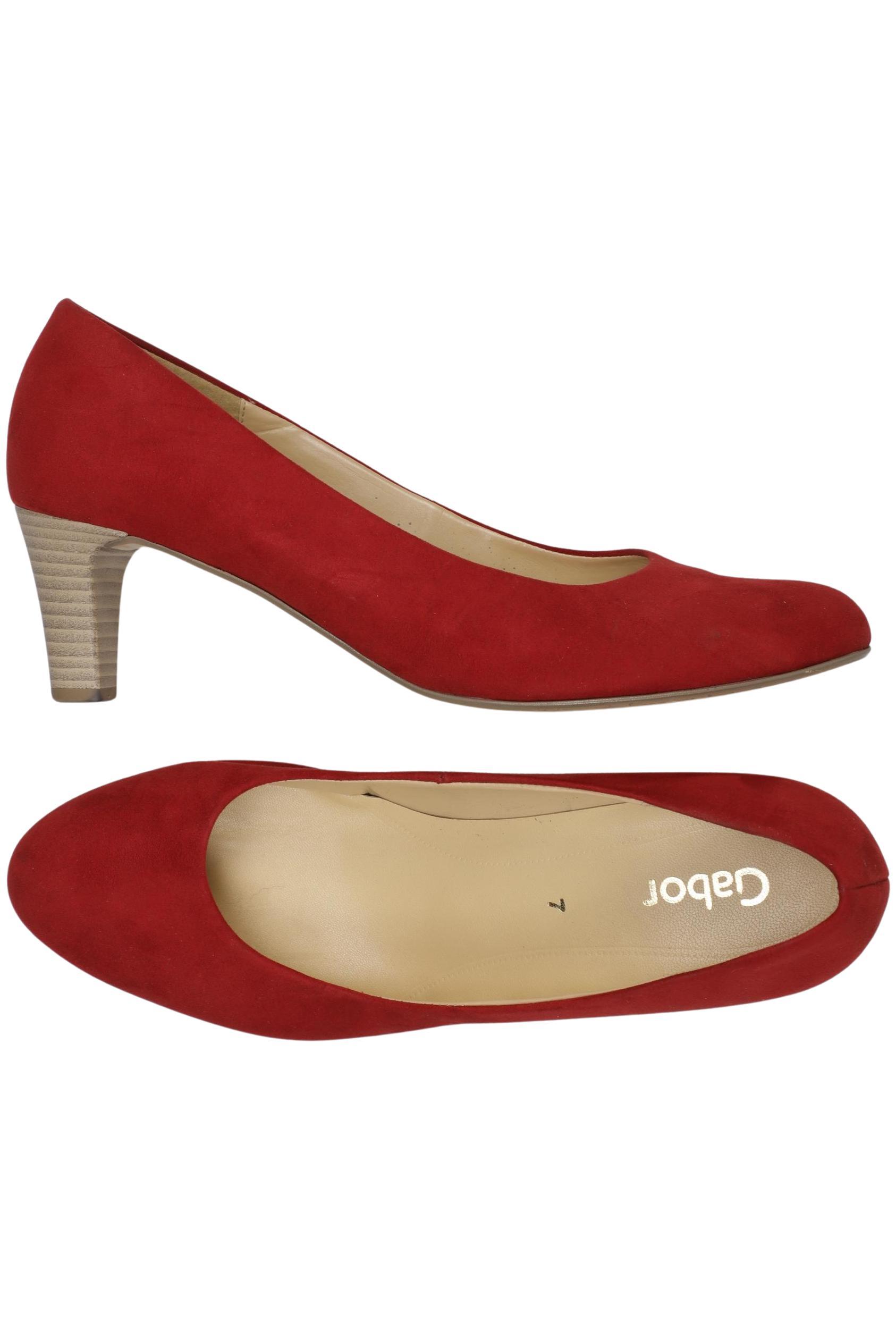 

Gabor Damen Pumps, rot, Gr. 7