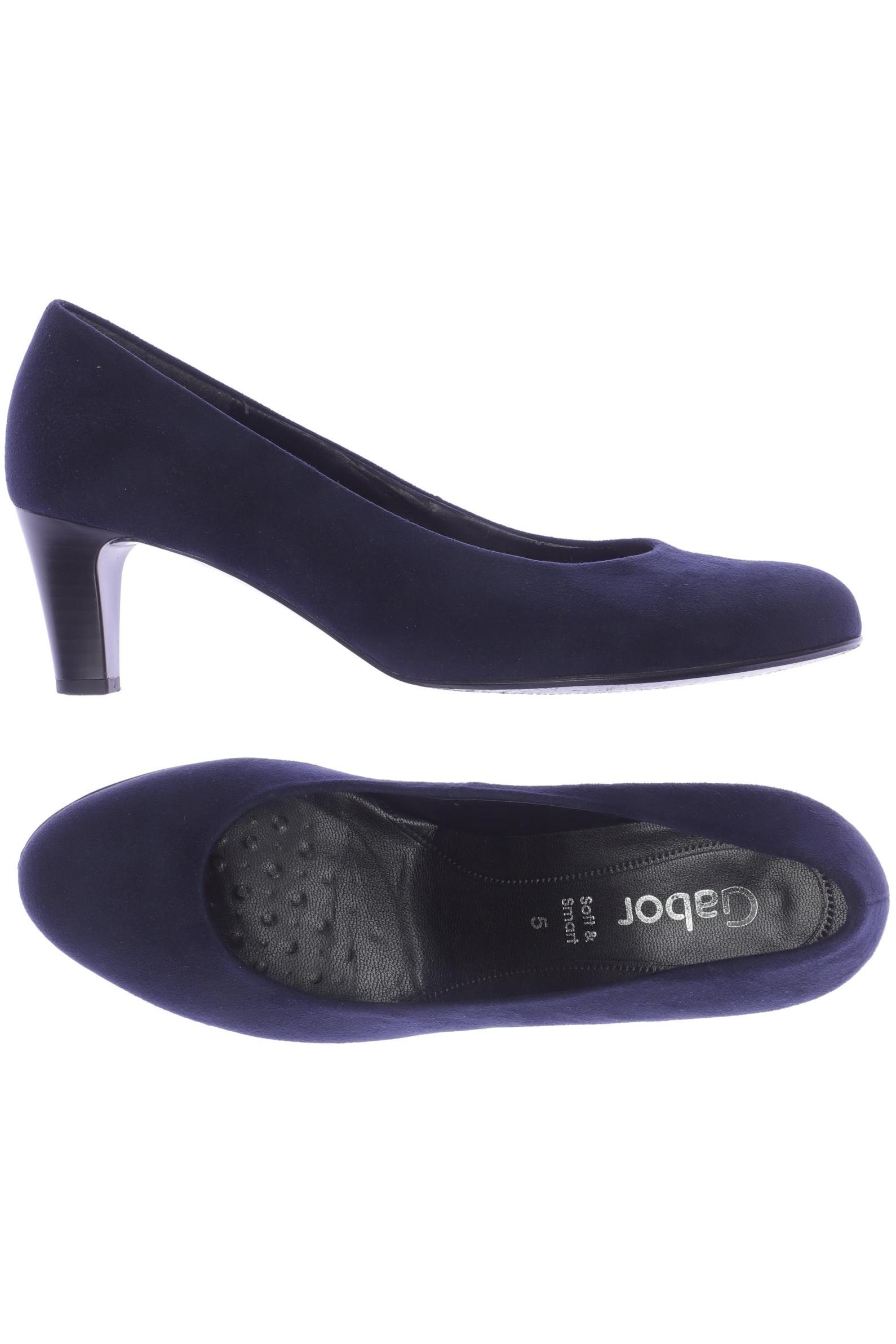 

Gabor Damen Pumps, marineblau, Gr. 5