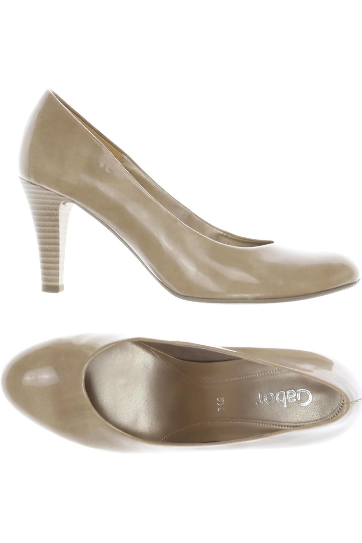 

Gabor Damen Pumps, beige, Gr. 5.5