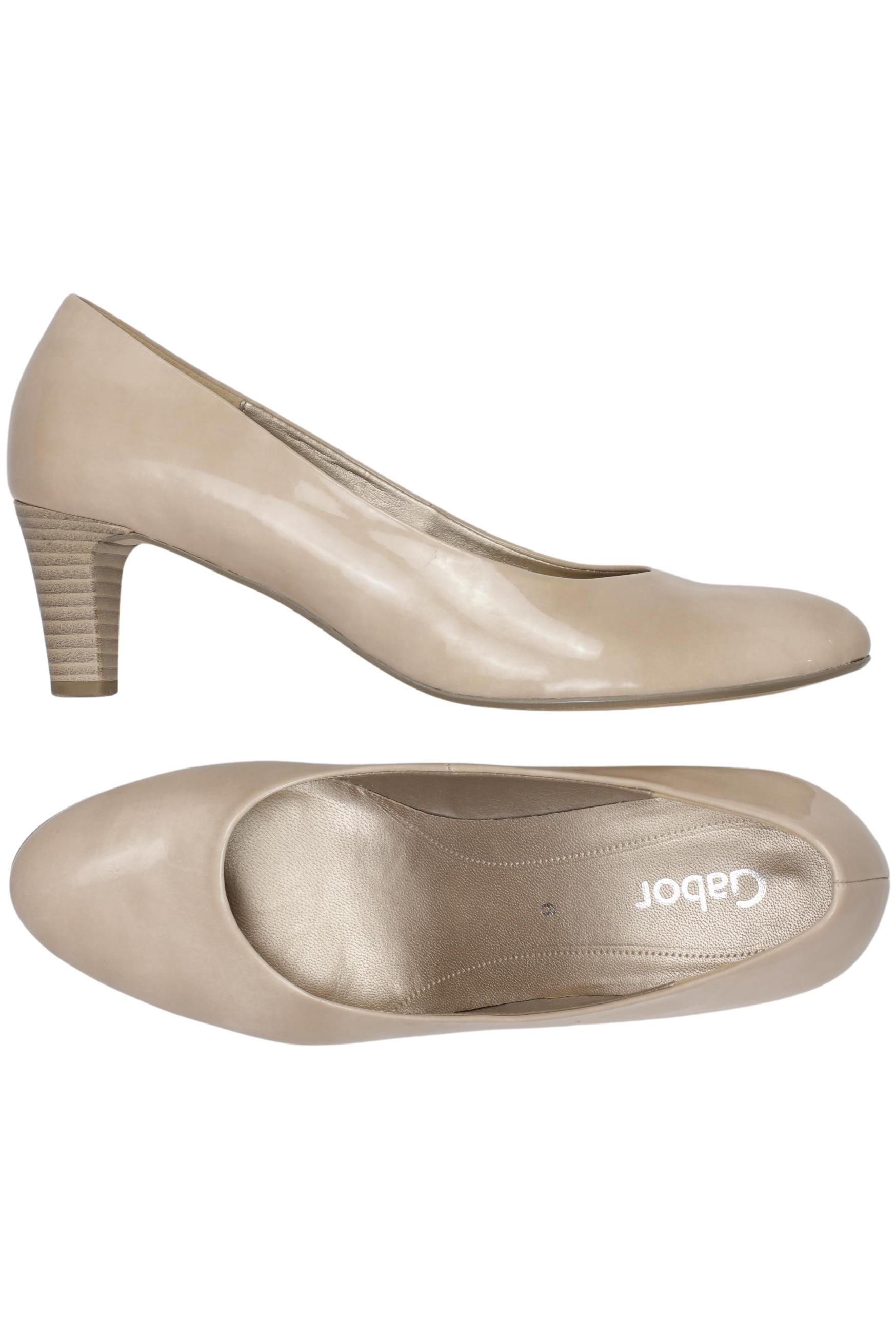 

Gabor Damen Pumps, beige, Gr. 6