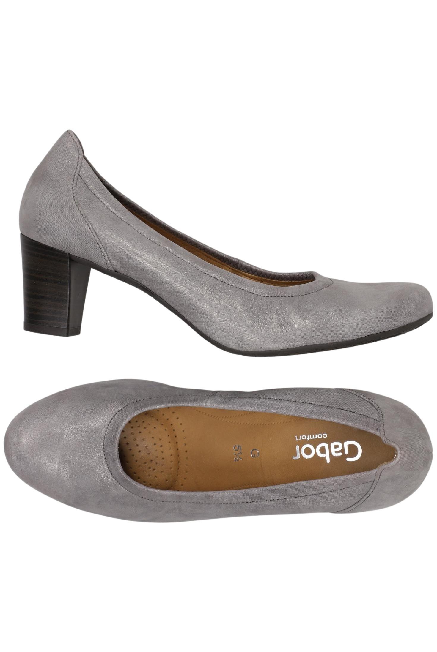 

Gabor Damen Pumps, grau, Gr. 5.5
