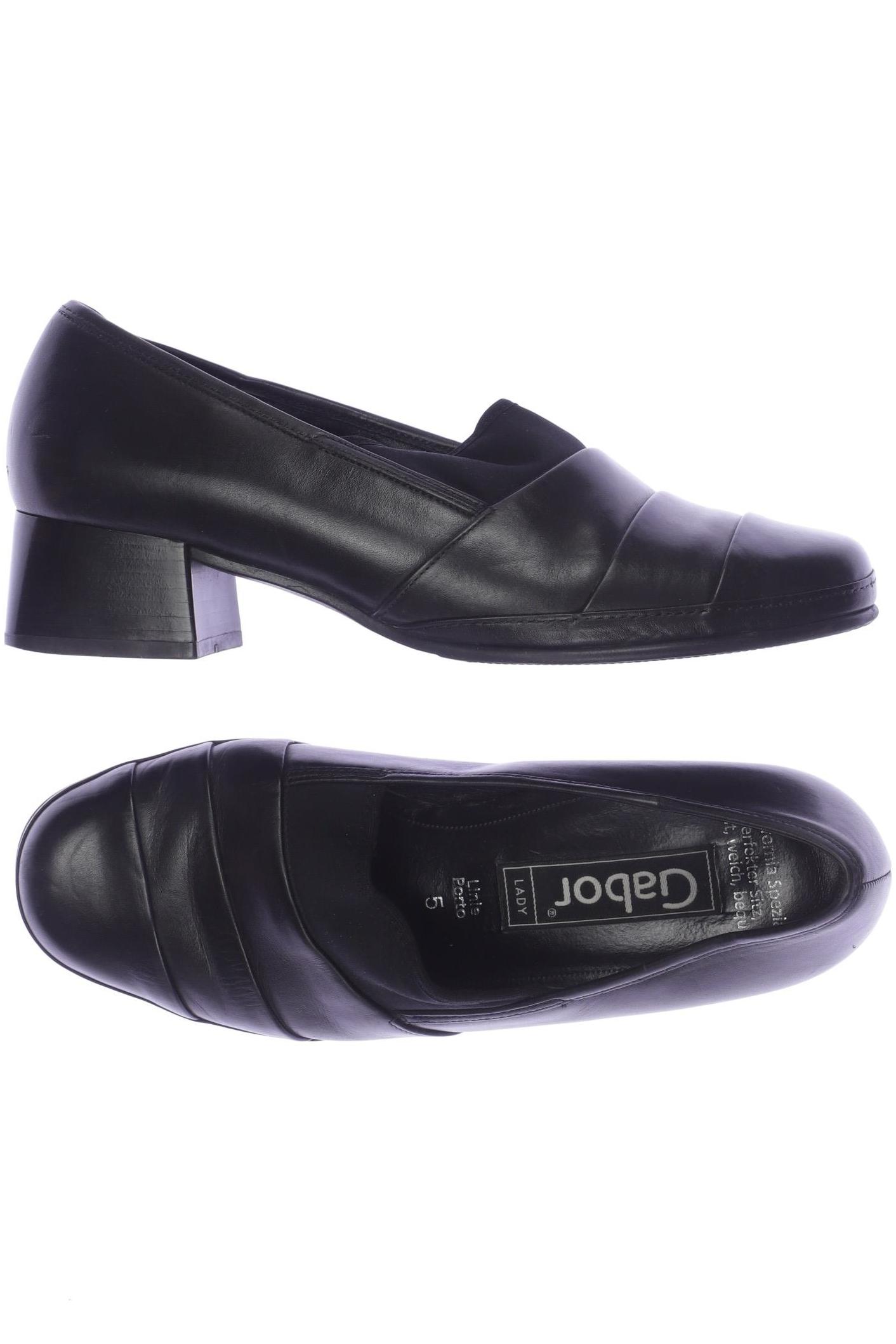 

Gabor Damen Pumps, schwarz, Gr. 5
