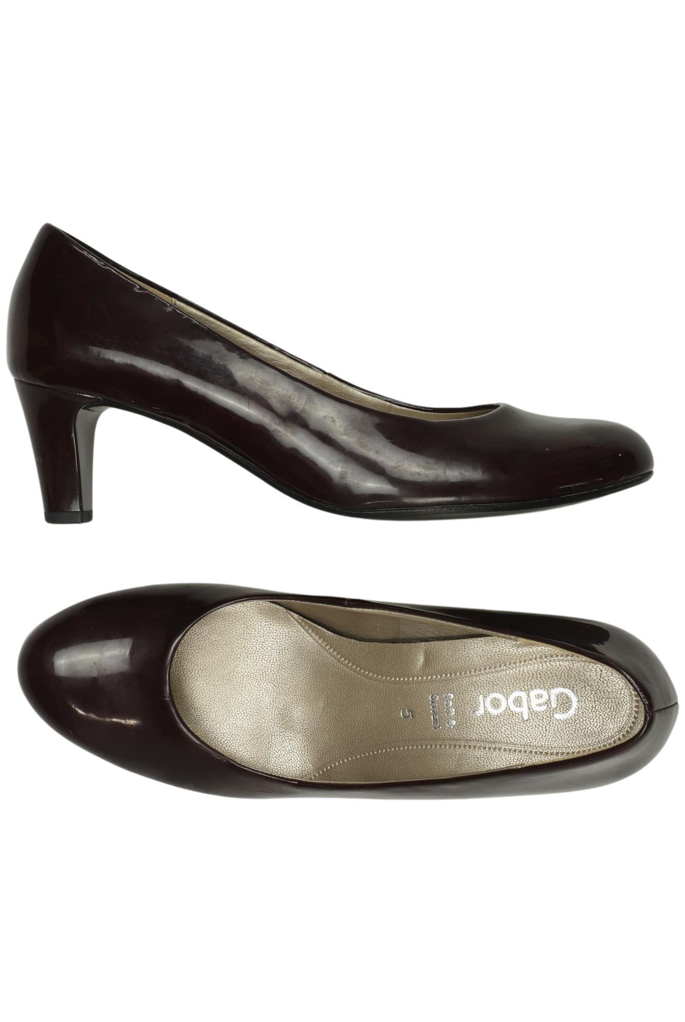 

Gabor Damen Pumps, bordeaux, Gr. 5