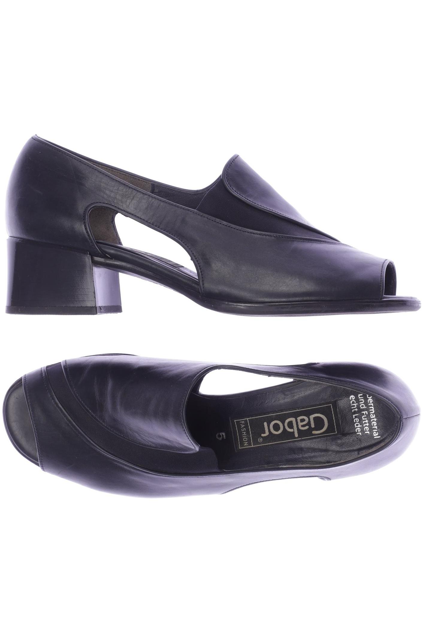 

Gabor Damen Pumps, schwarz, Gr. 5
