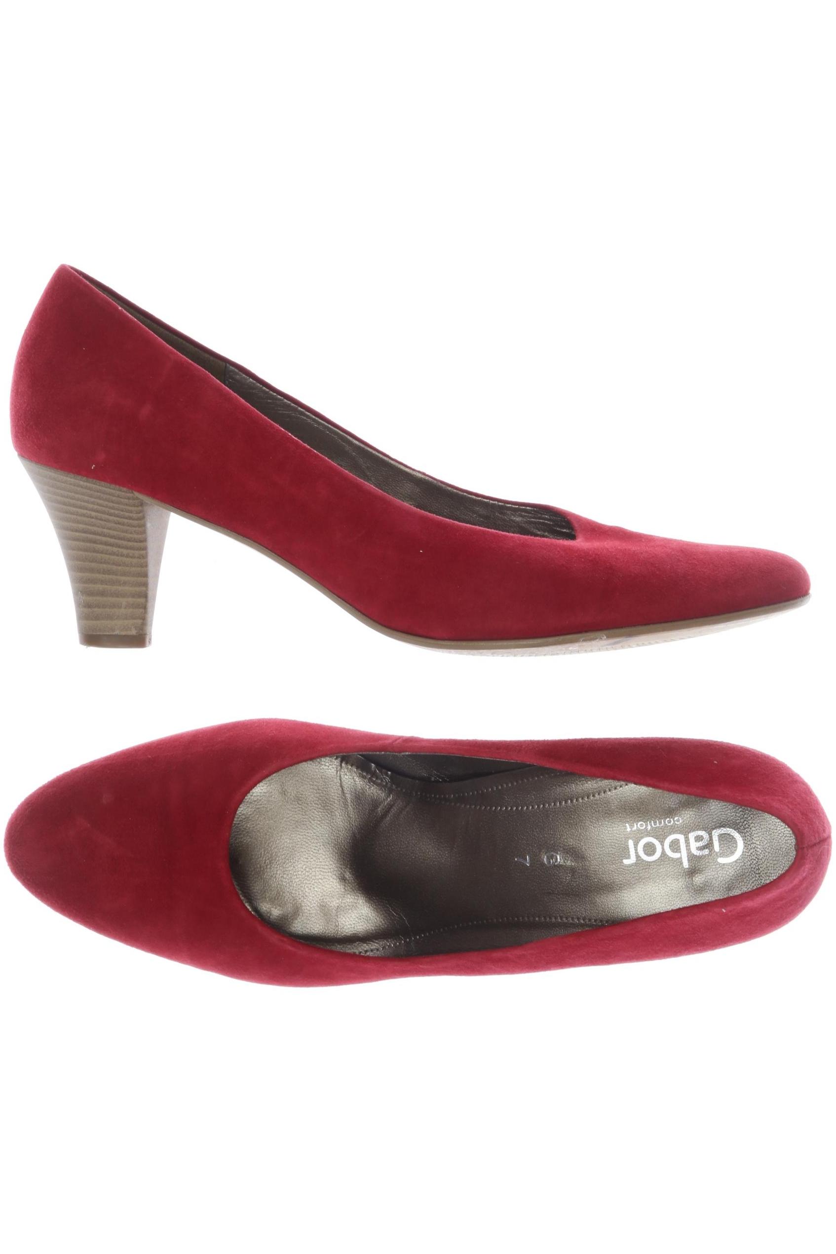 

Gabor Damen Pumps, rot, Gr. 7