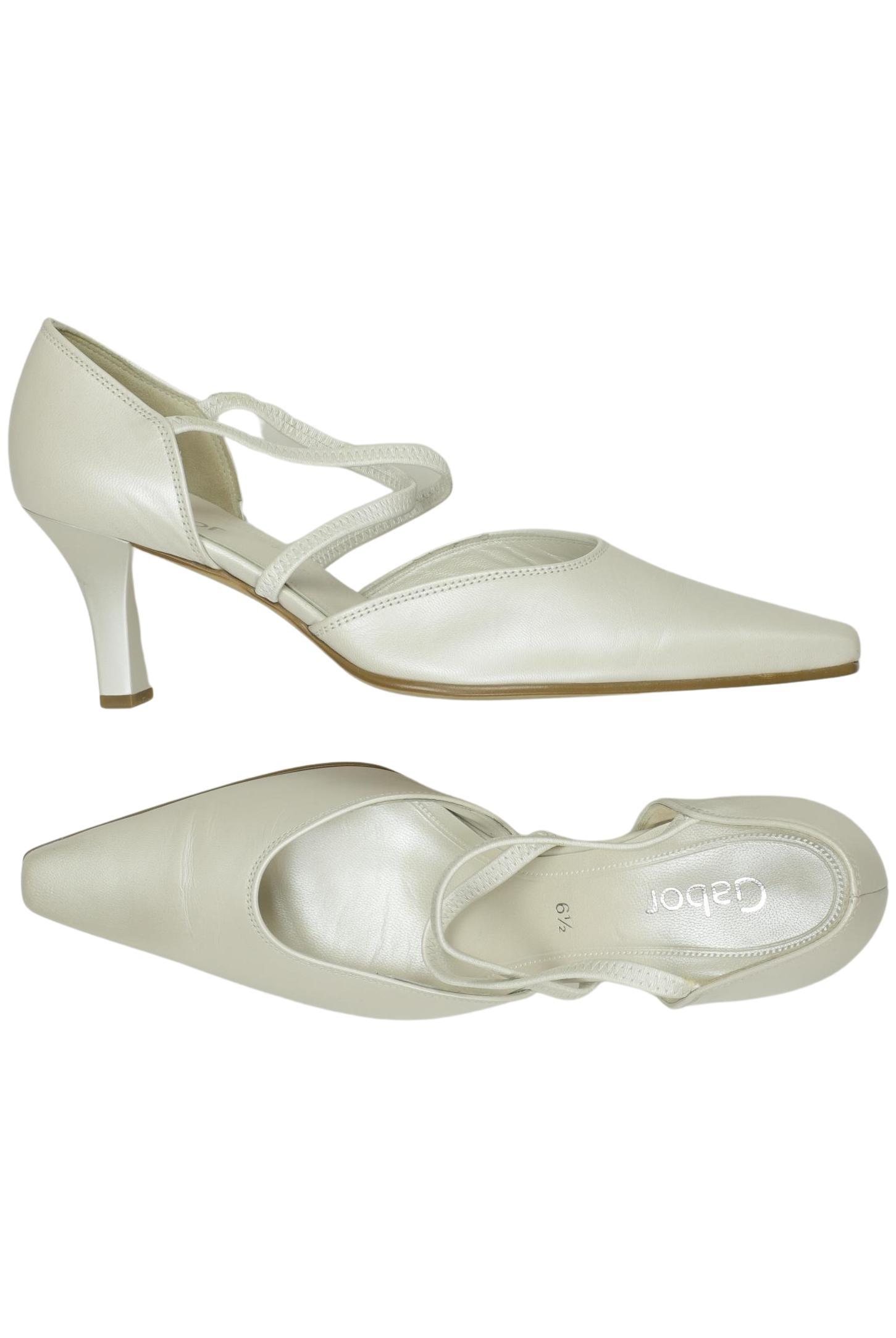 

Gabor Damen Pumps, cremeweiß, Gr. 6.5