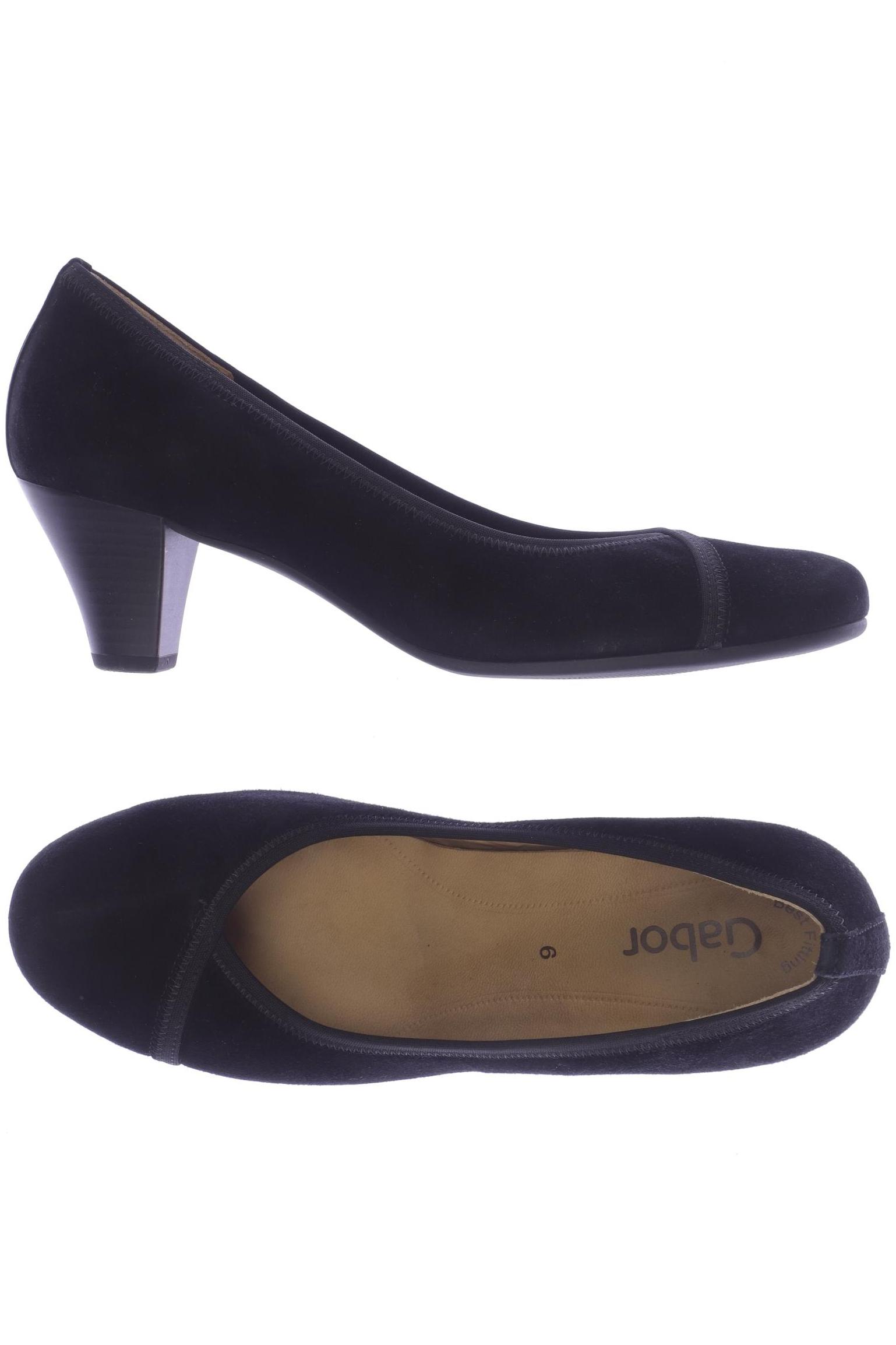 

Gabor Damen Pumps, schwarz, Gr. 6