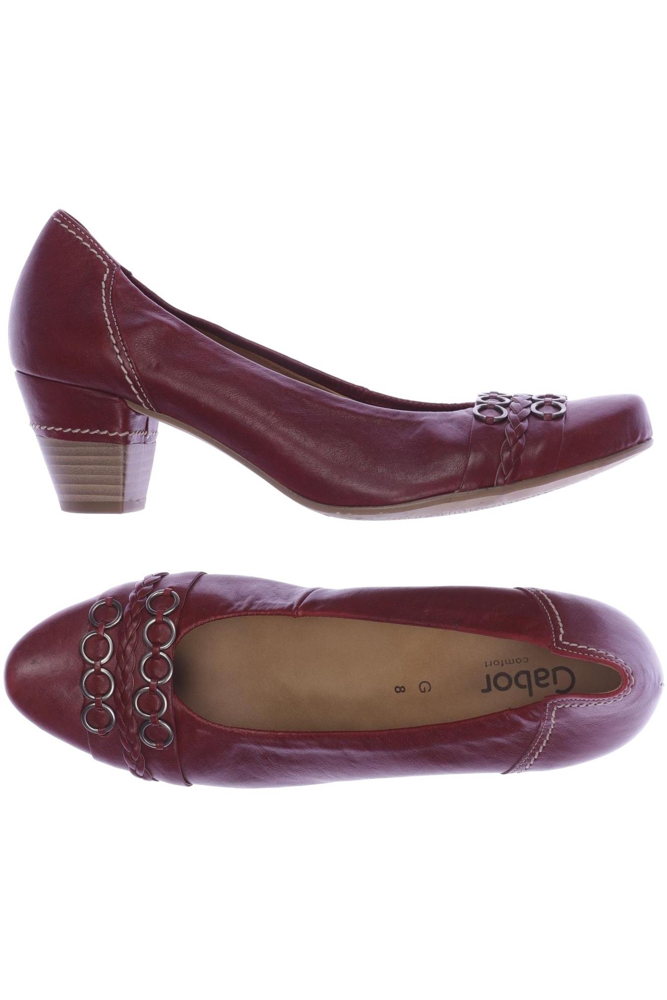 

Gabor Damen Pumps, bordeaux, Gr. 8