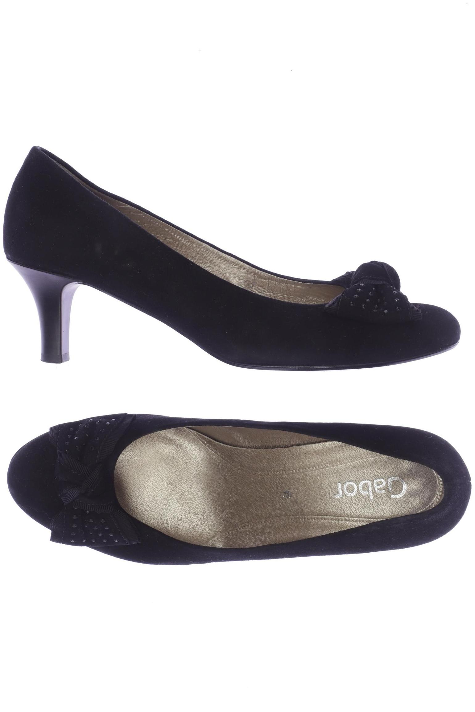 

Gabor Damen Pumps, schwarz, Gr. 6