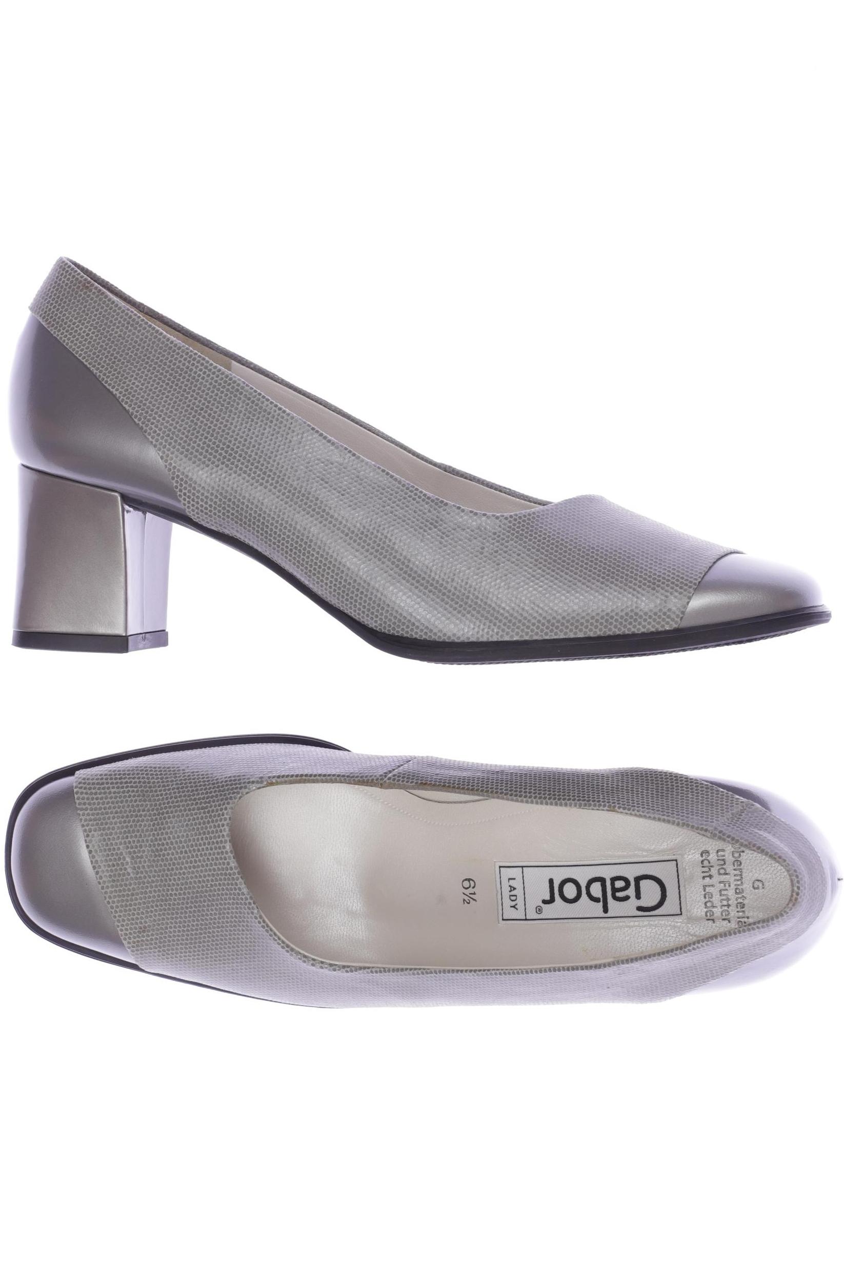 

Gabor Damen Pumps, grau, Gr. 6.5