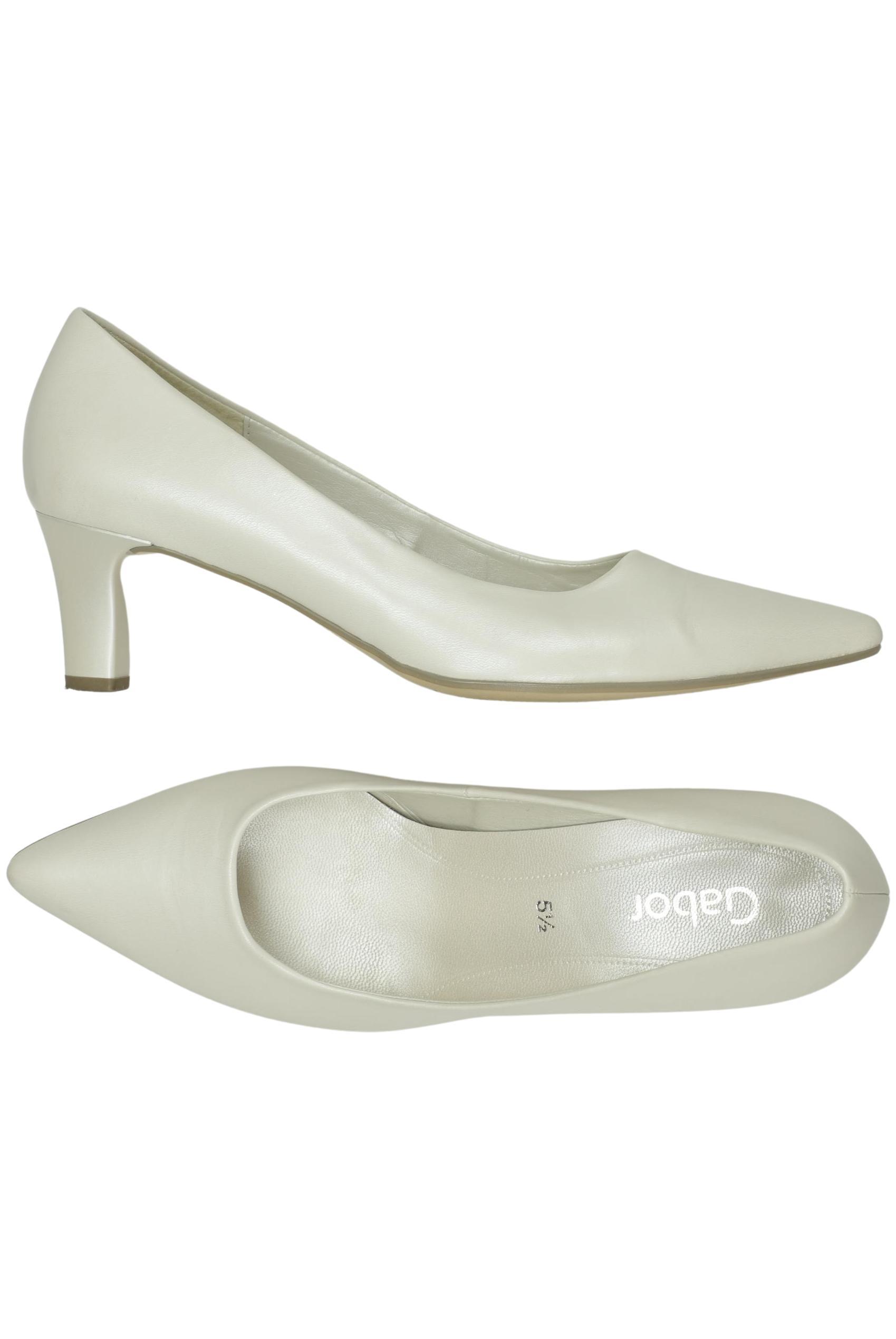 

Gabor Damen Pumps, weiß, Gr. 5.5