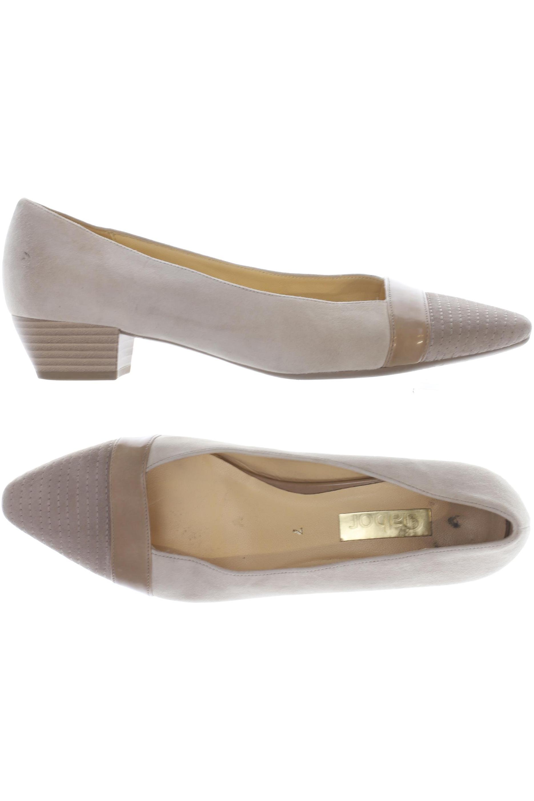 

Gabor Damen Pumps, beige, Gr. 7