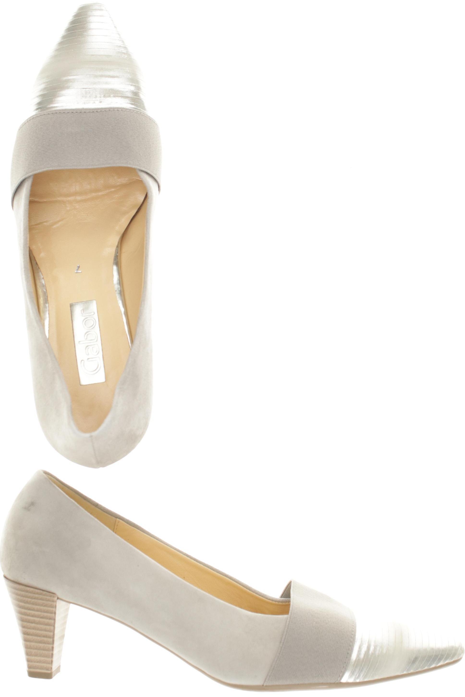 

Gabor Damen Pumps, silber, Gr. 7