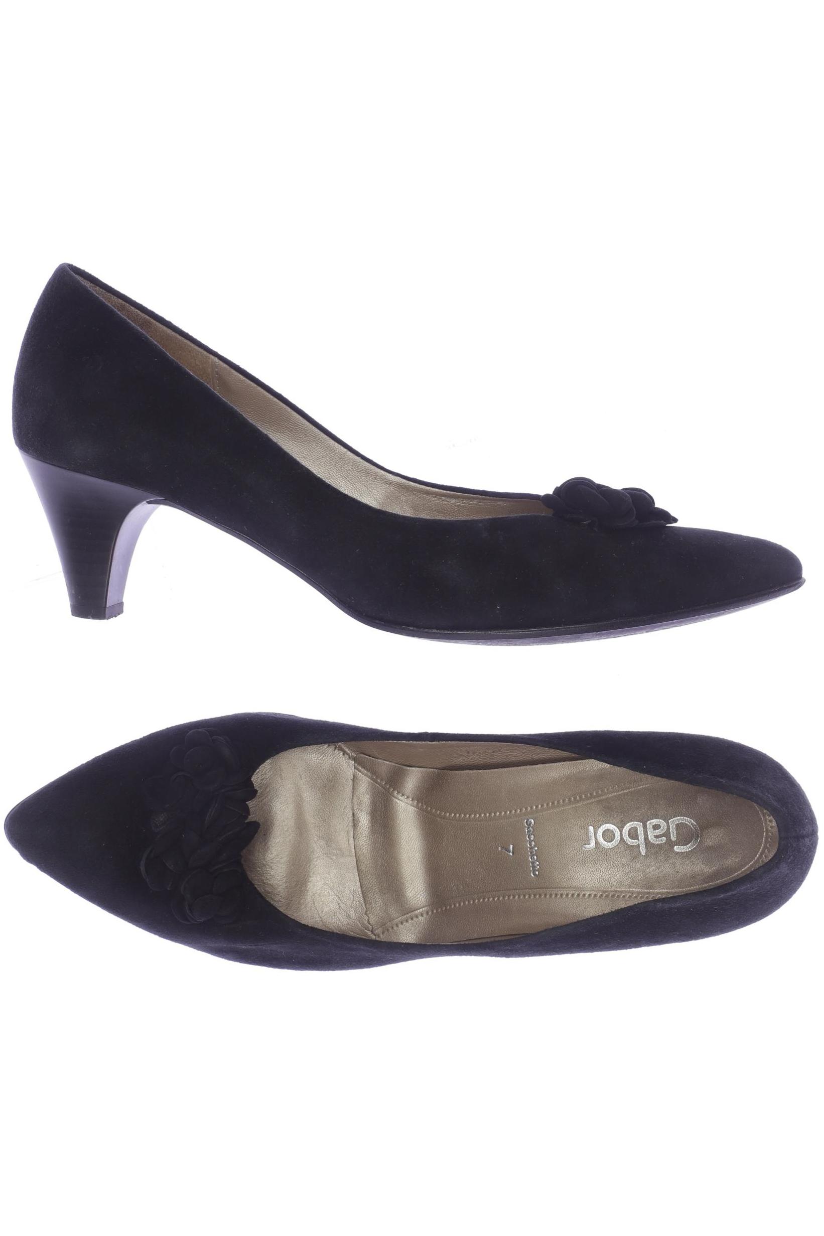 

Gabor Damen Pumps, schwarz, Gr. 7