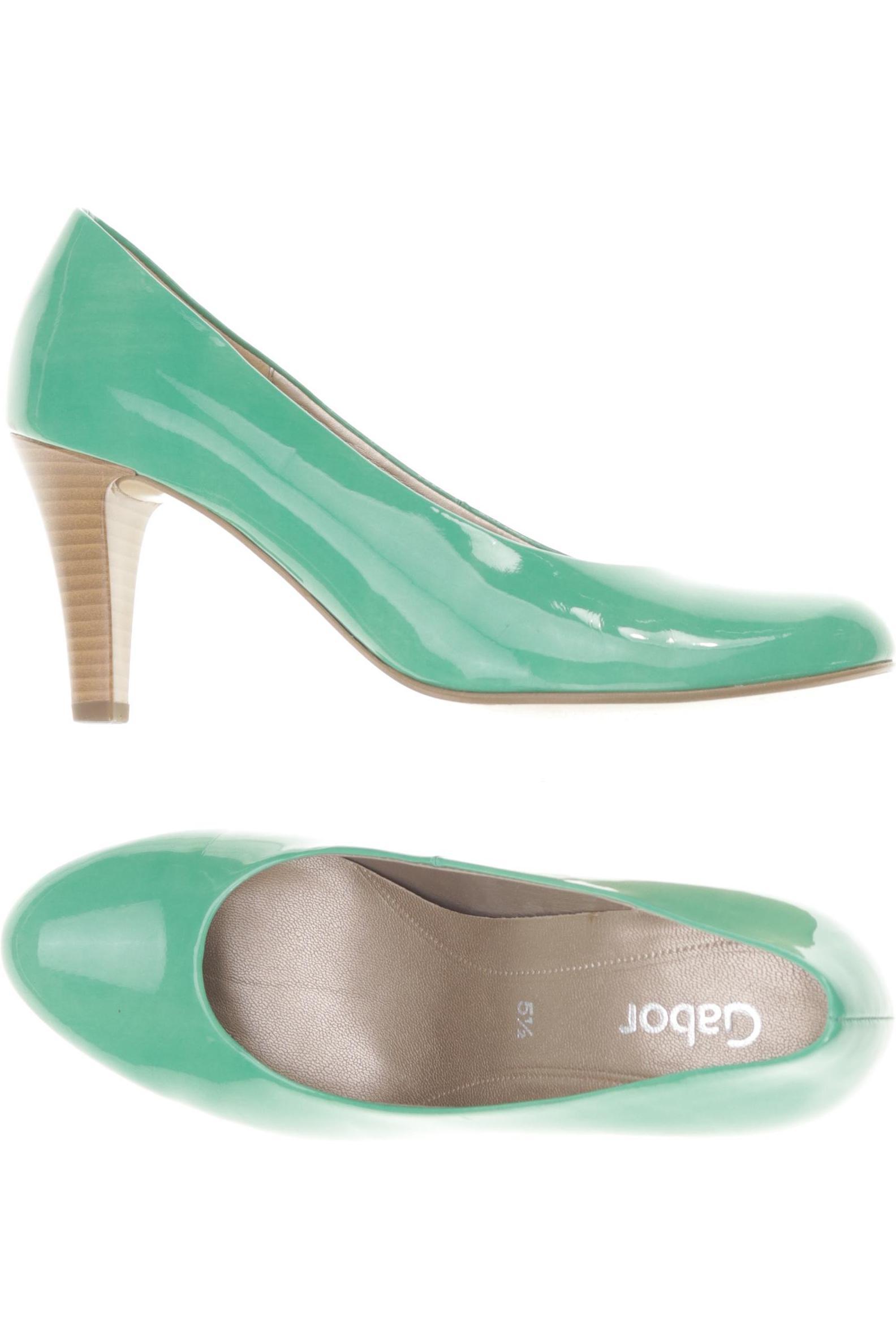 

Gabor Damen Pumps, grün, Gr. 5.5