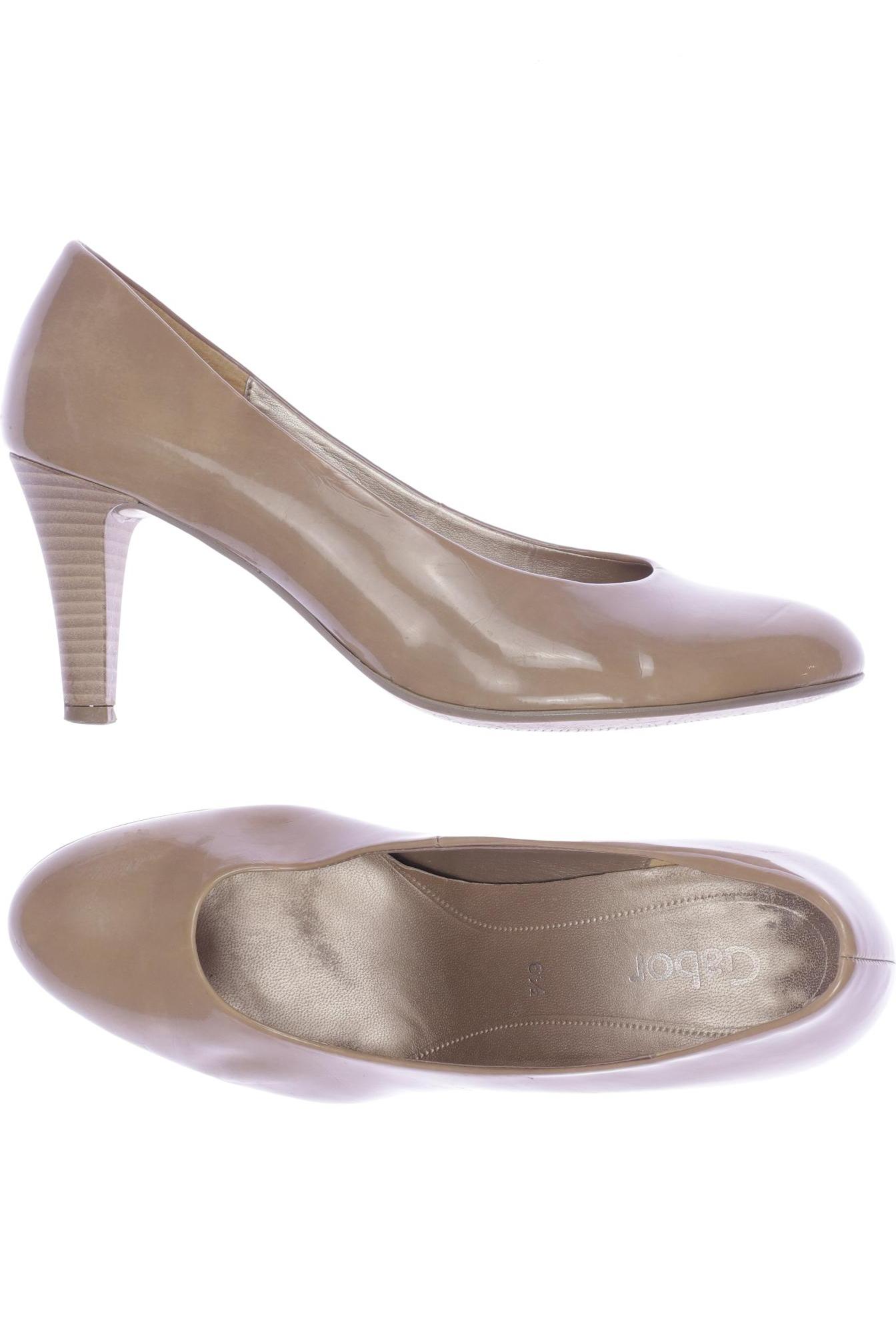 

Gabor Damen Pumps, beige, Gr. 6.5