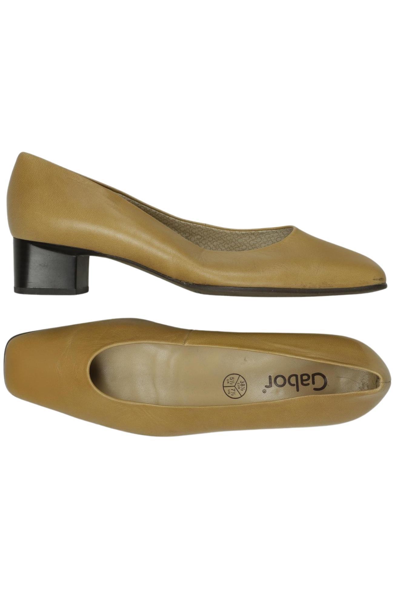 

Gabor Damen Pumps, beige, Gr. 38.5