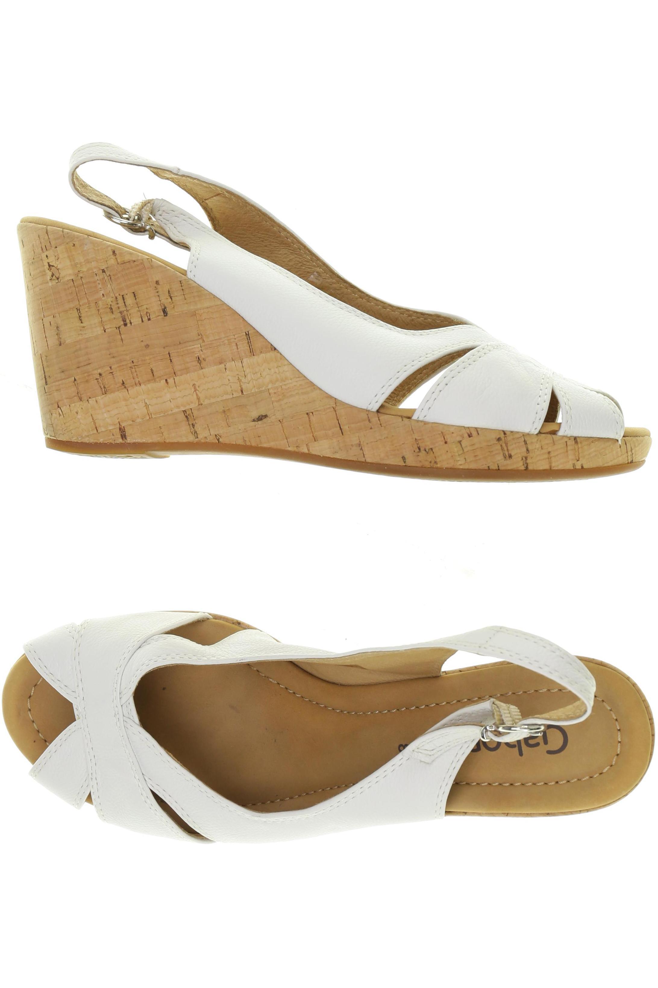 

Gabor Damen Sandale, weiß, Gr. 8