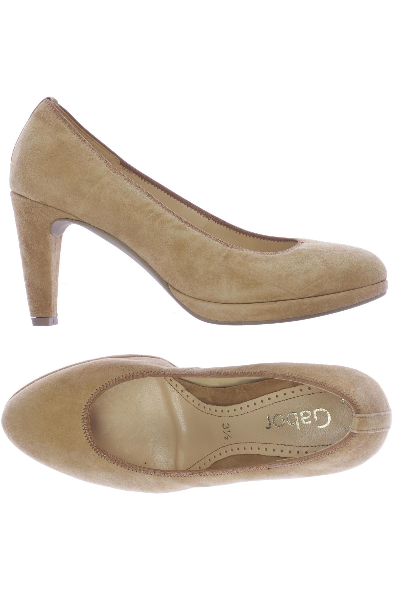 

Gabor Damen Pumps, beige, Gr. 3.5