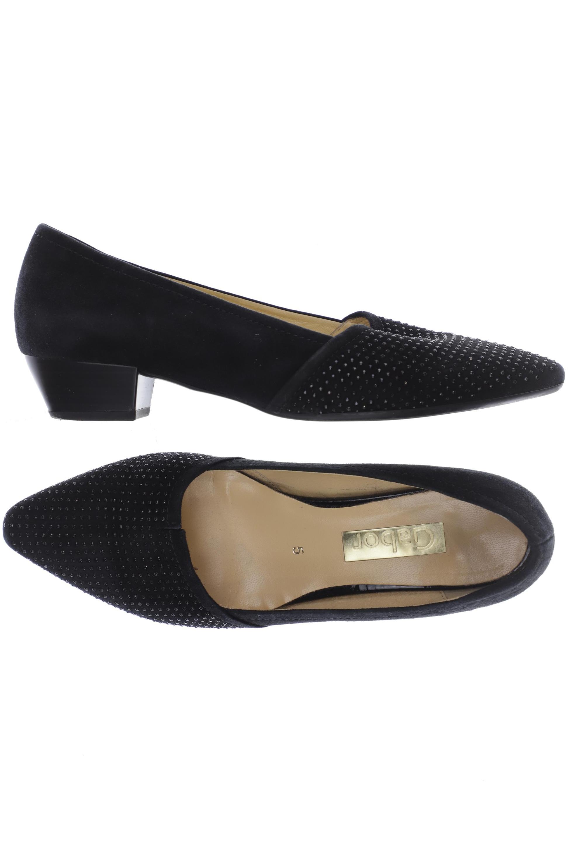 

Gabor Damen Pumps, schwarz, Gr. 5