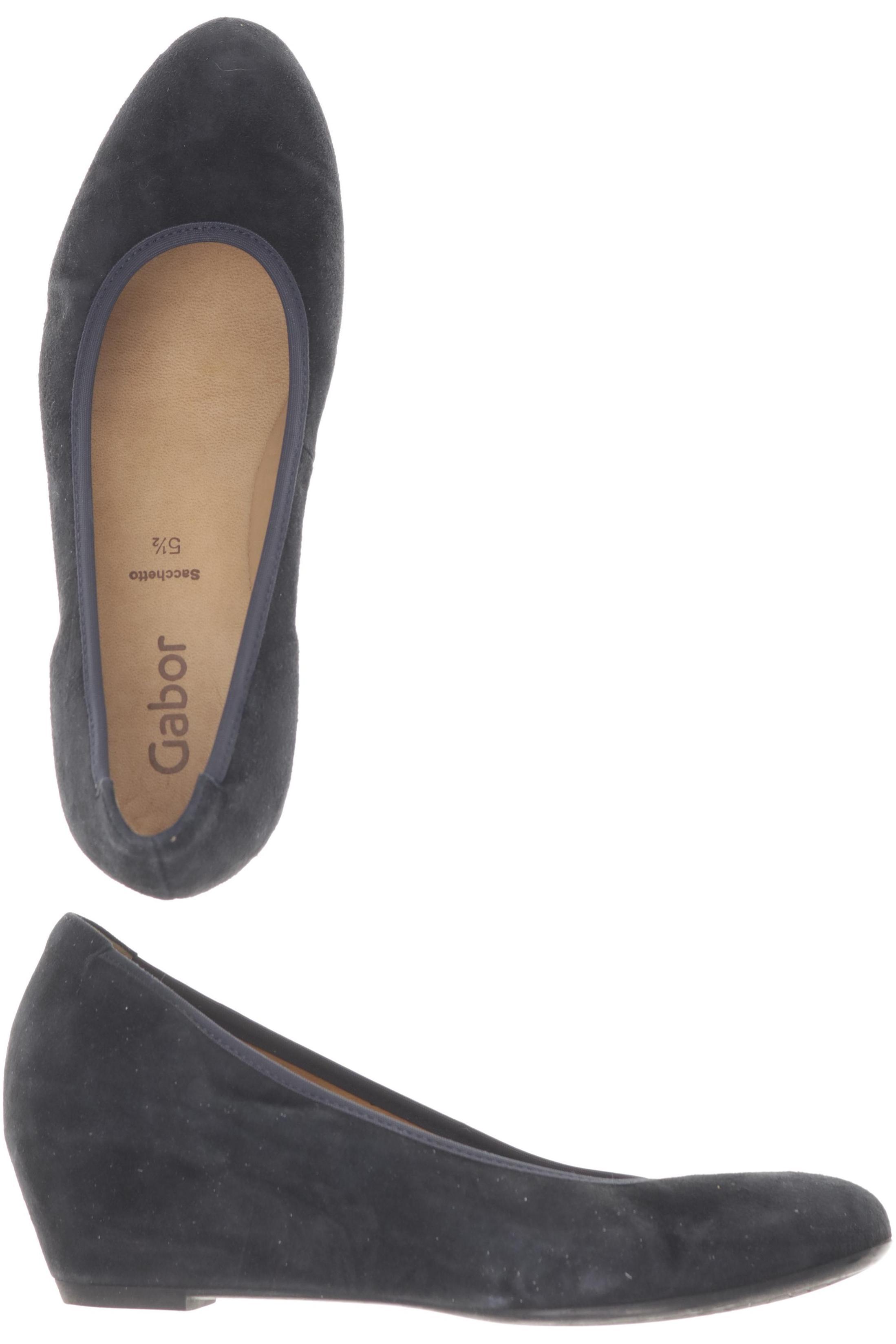 

Gabor Damen Pumps, blau, Gr. 5.5