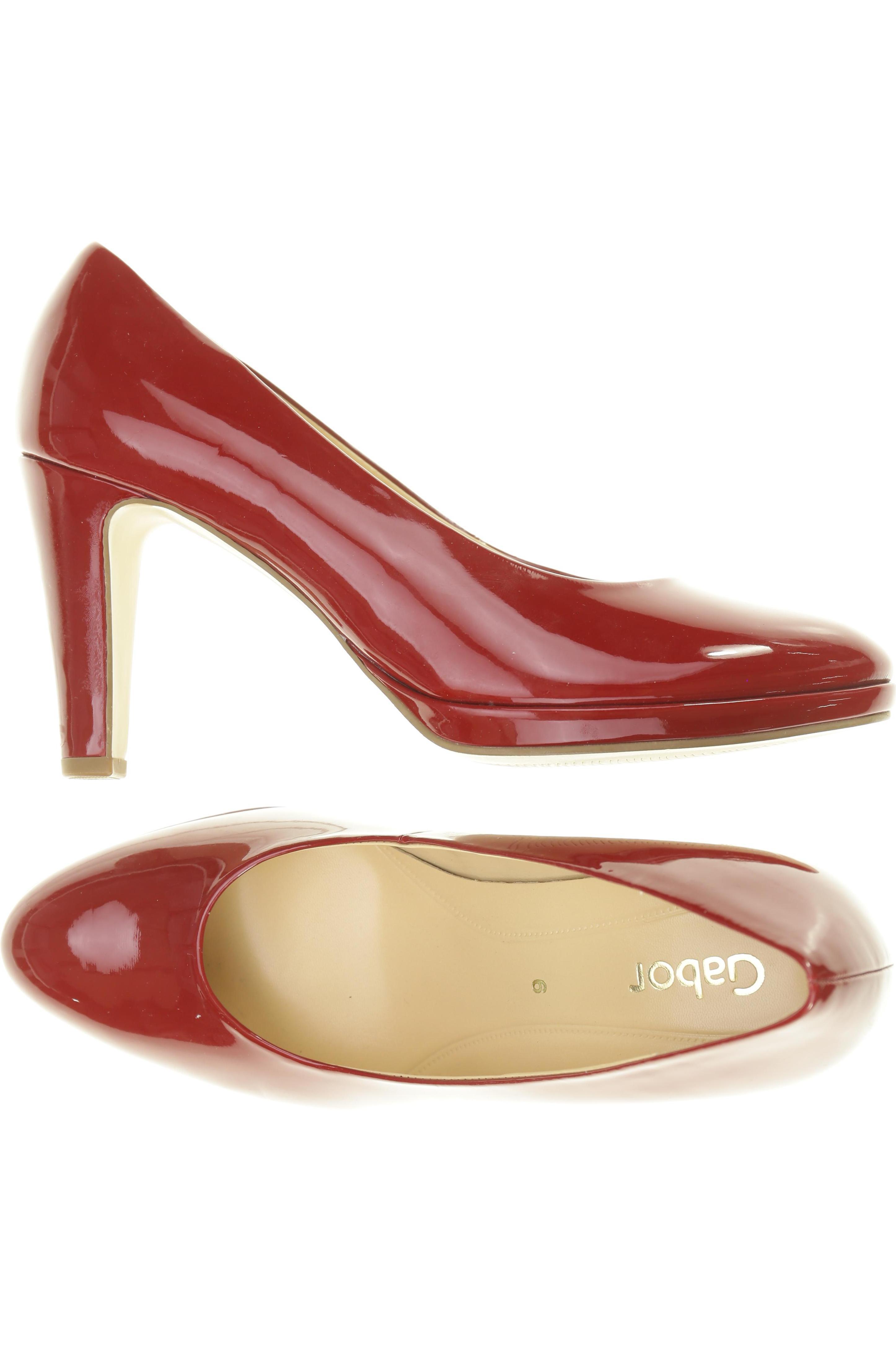 

Gabor Damen Pumps, rot, Gr. 6