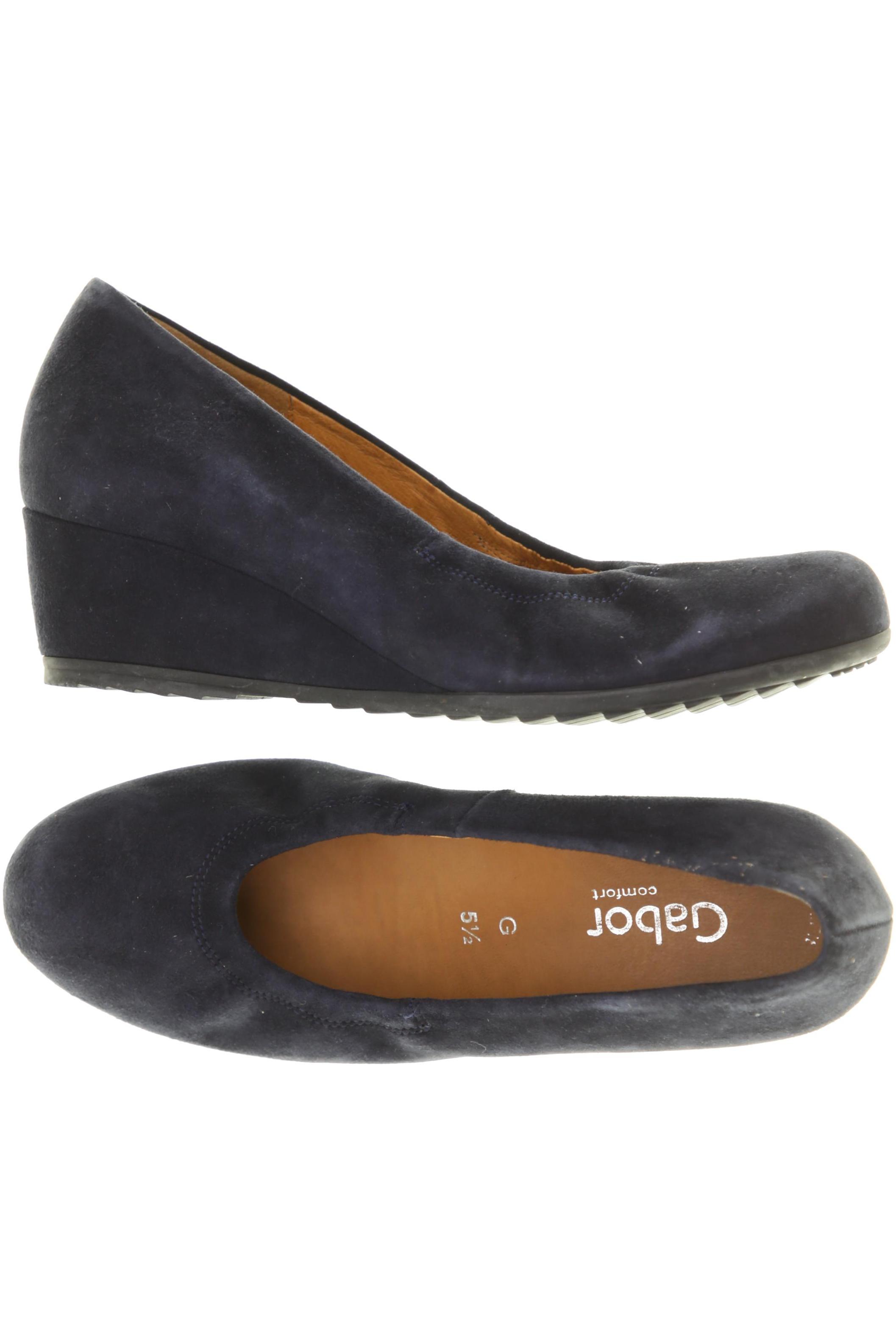 

Gabor Damen Pumps, blau, Gr. 5.5