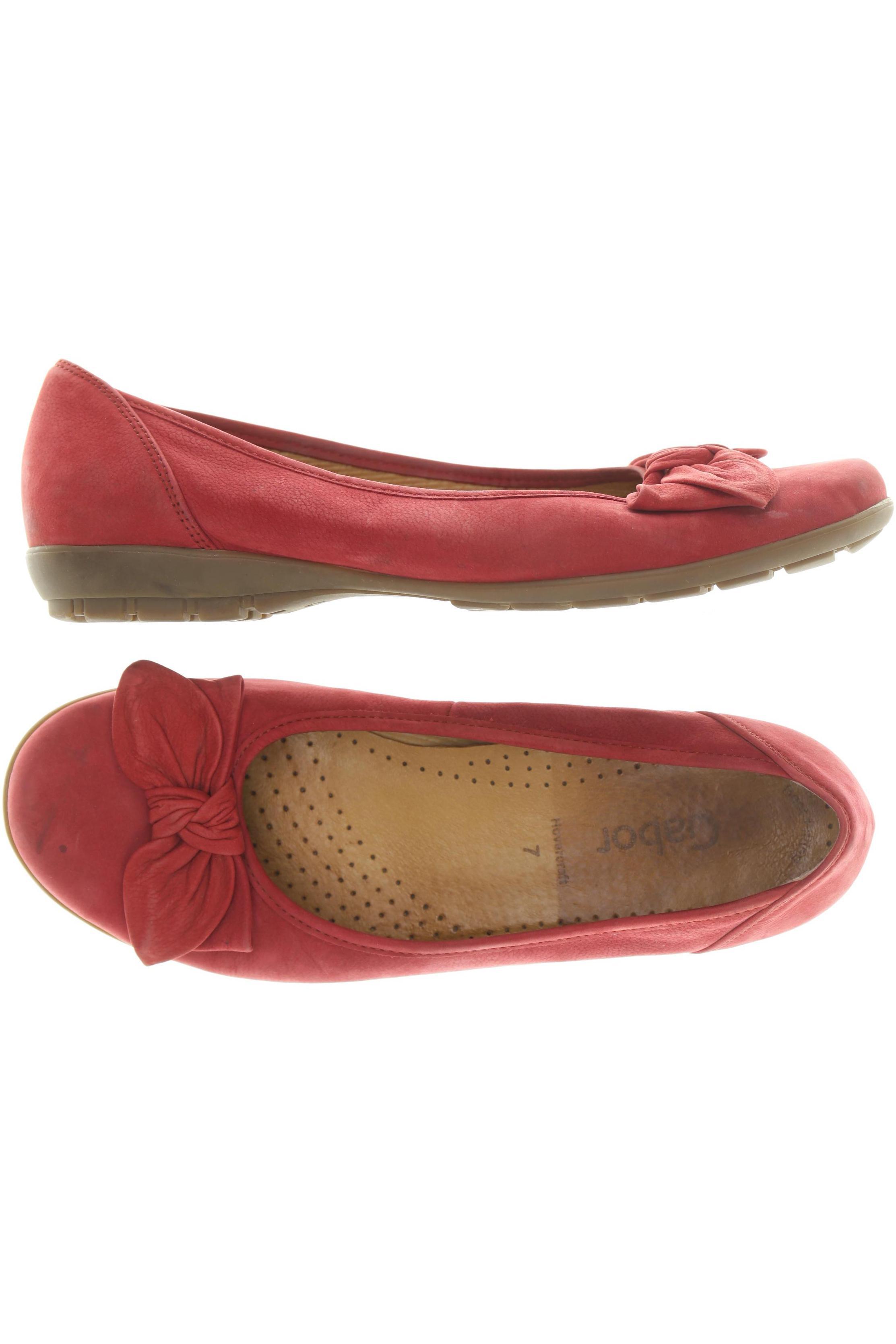 

Gabor Damen Ballerinas, rot, Gr. 7