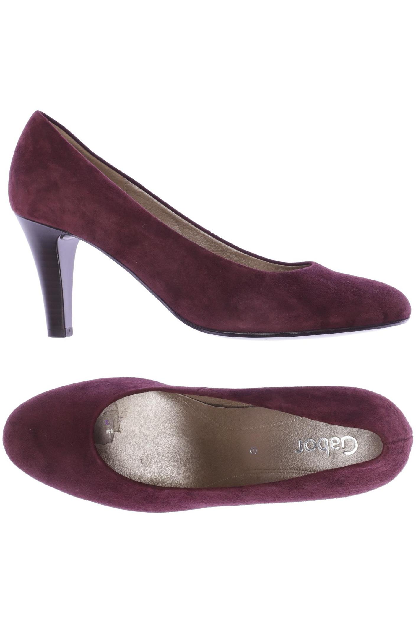 

Gabor Damen Pumps, bordeaux, Gr. 6