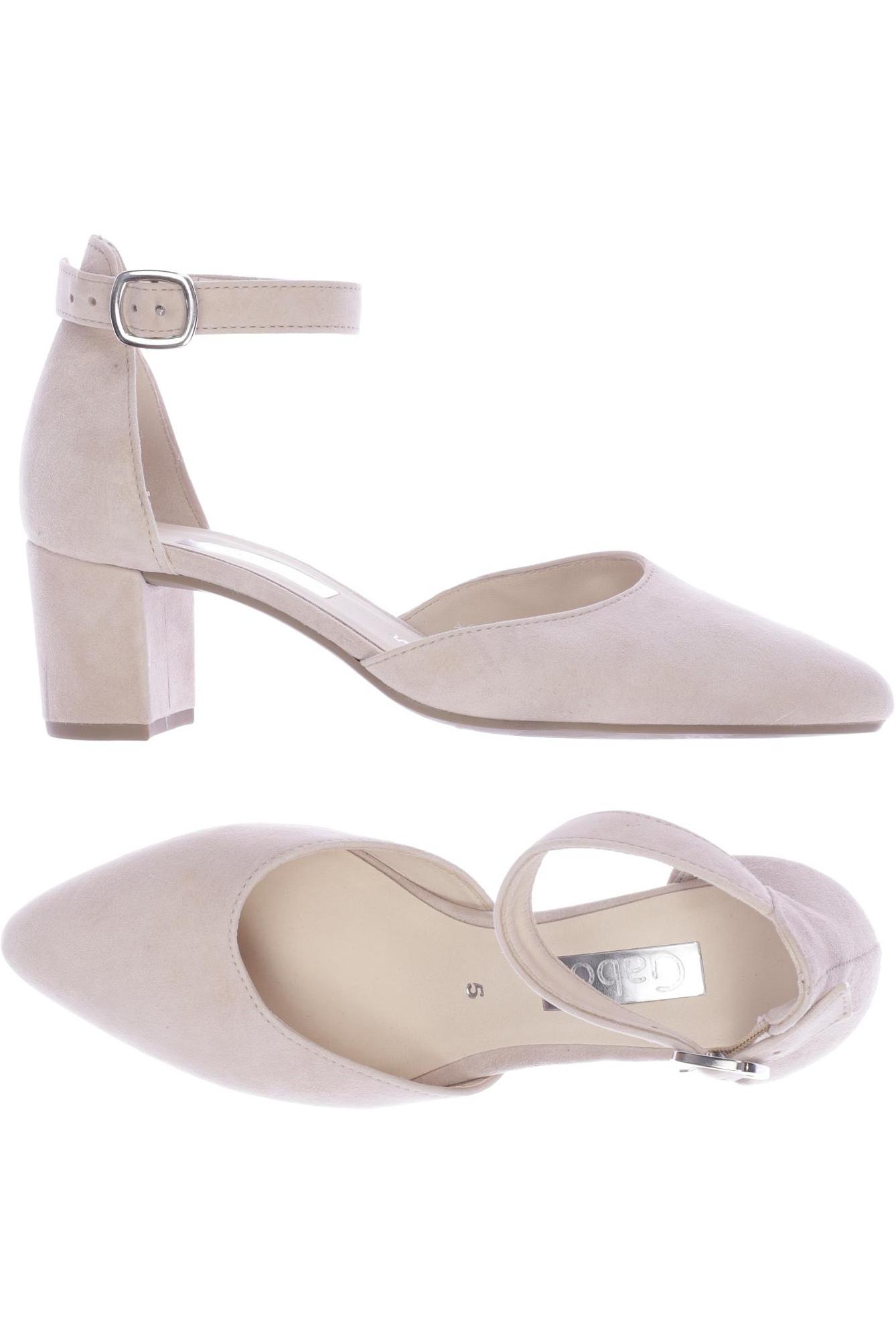 

Gabor Damen Pumps, beige, Gr. 5