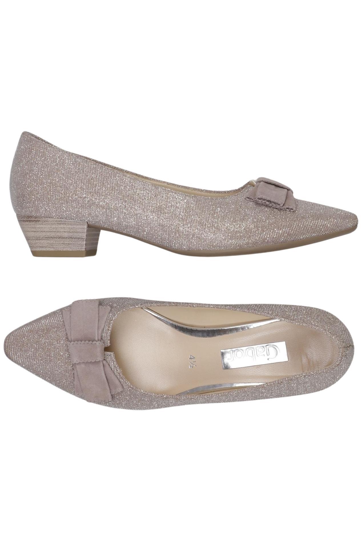 

Gabor Damen Pumps, silber, Gr. 4.5