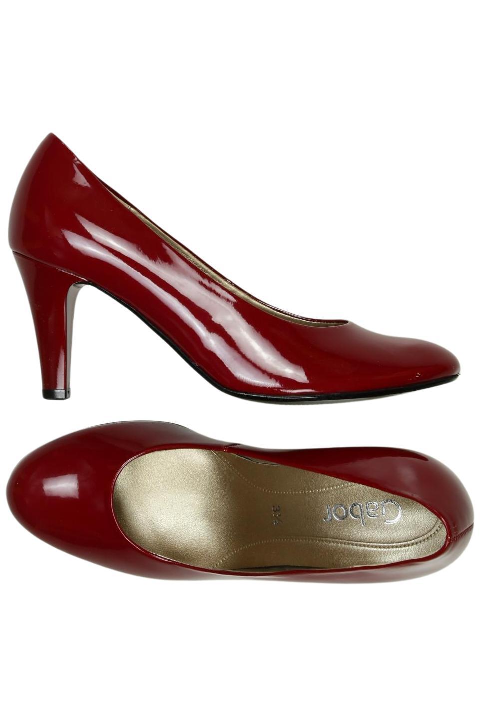 

Gabor Damen Pumps, rot, Gr. 3.5