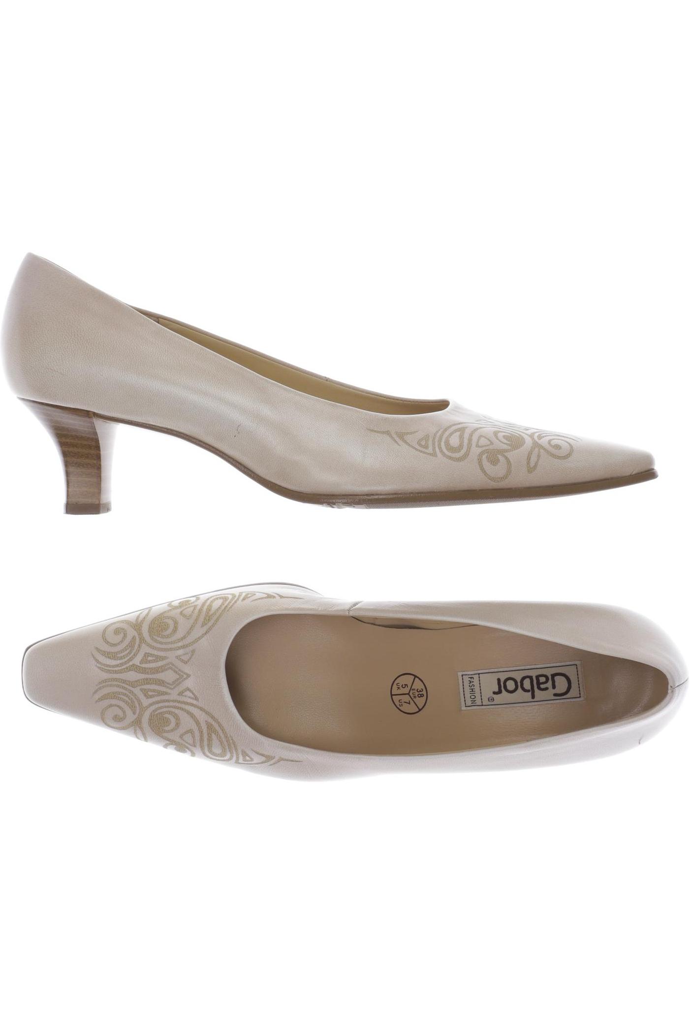 

Gabor Damen Pumps, beige, Gr. 38