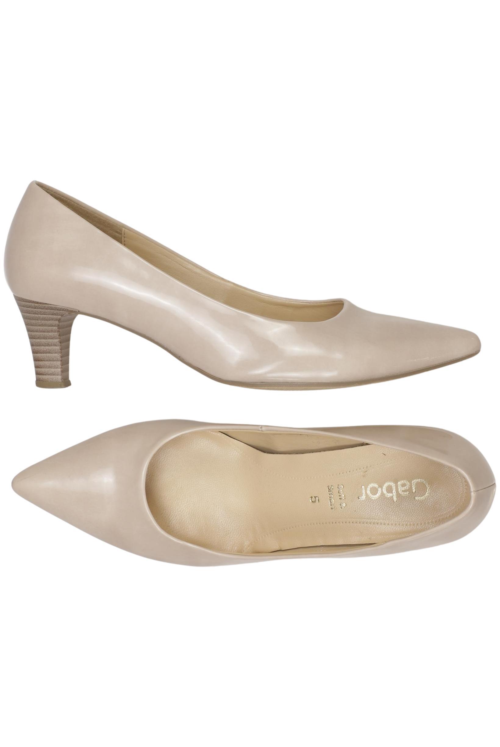 

Gabor Damen Pumps, beige, Gr. 5