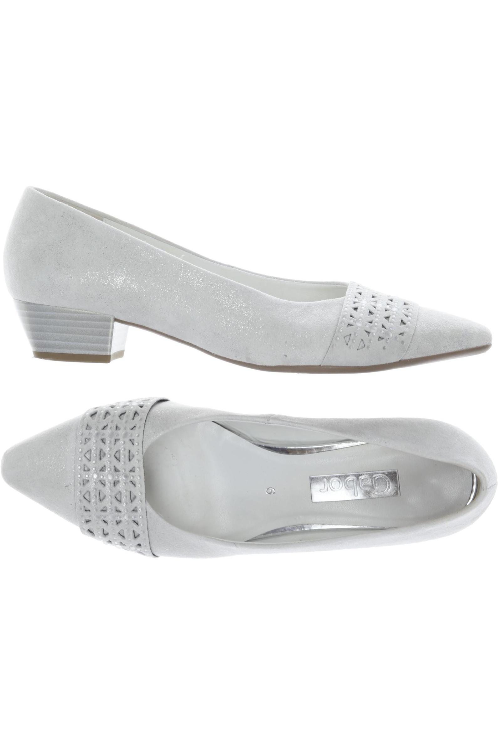 

Gabor Damen Pumps, weiß, Gr. 6