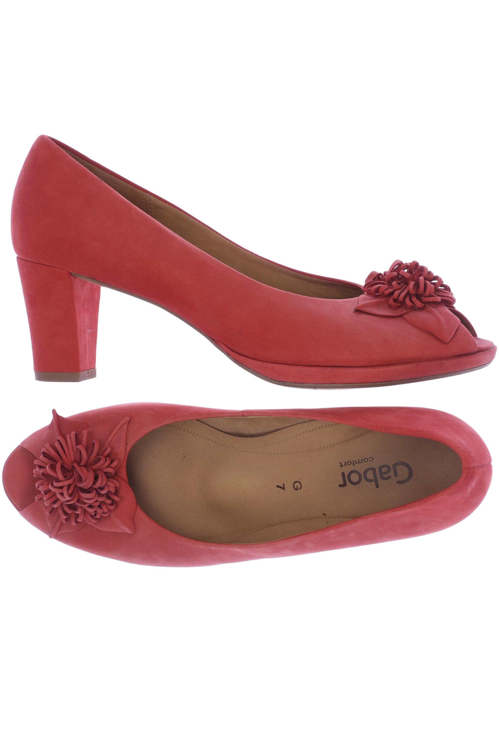 

Gabor Damen Pumps, rot, Gr. 7